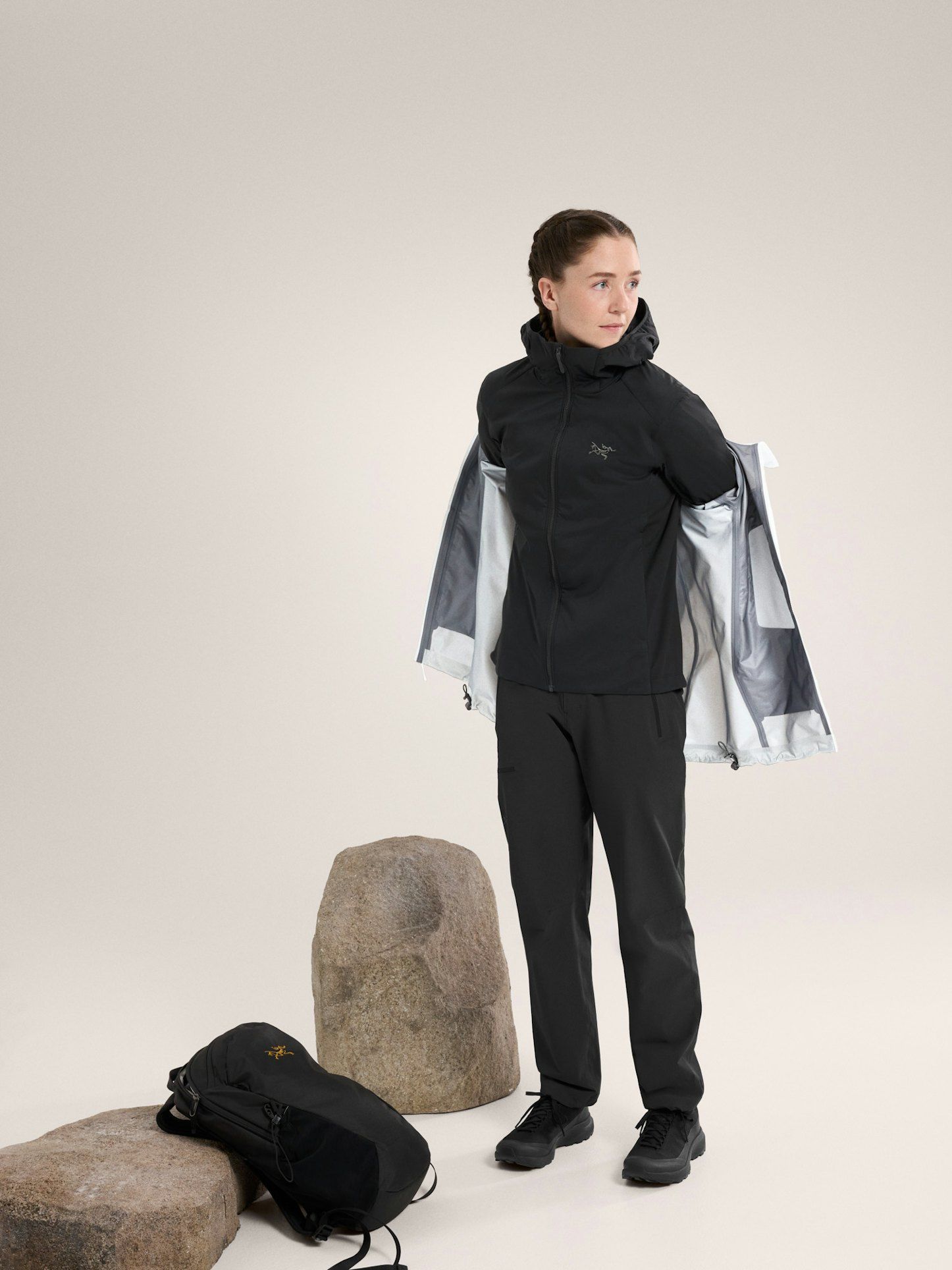 Arc'Teryx | Giacca Atom Hoody Donna Black - Fabbrica Ski Sises