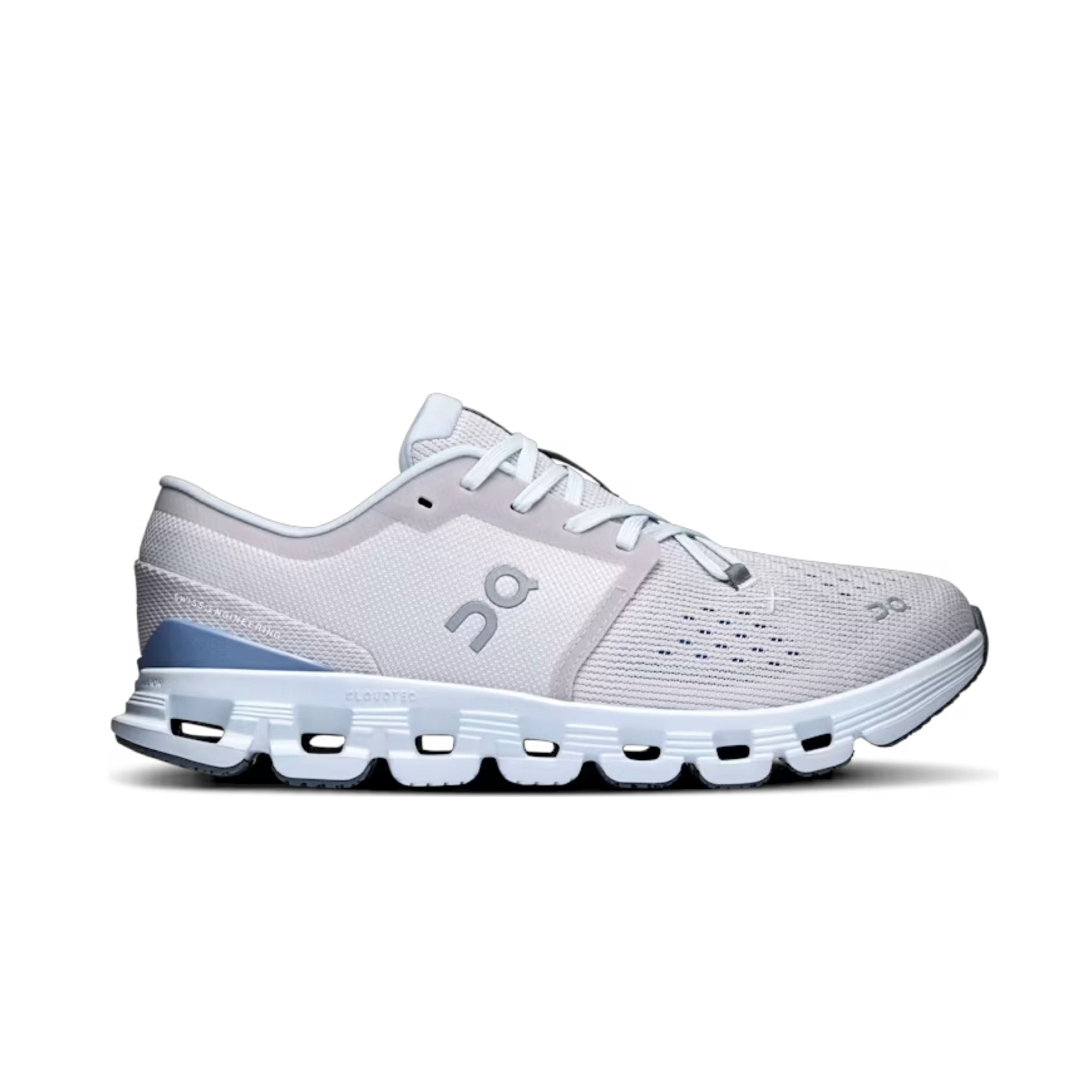 On Running | Scarpe Cloud X4 Donna Silver/Chambray - Fabbrica Ski Sises