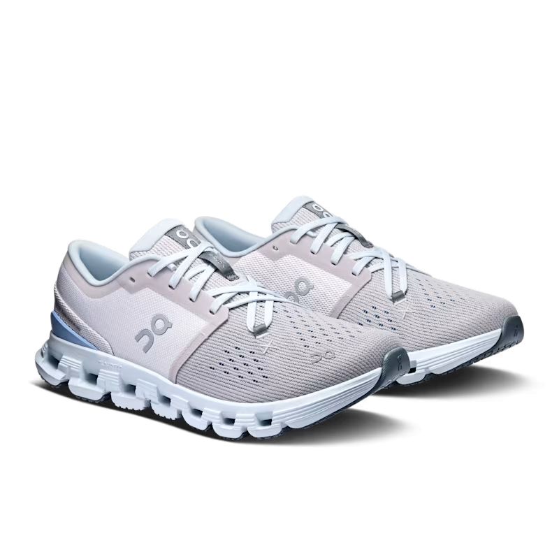 On Running | Scarpe Cloud X4 Donna Silver/Chambray - Fabbrica Ski Sises