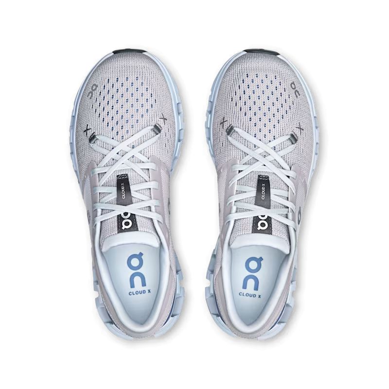 On Running | Scarpe Cloud X4 Donna Silver/Chambray - Fabbrica Ski Sises
