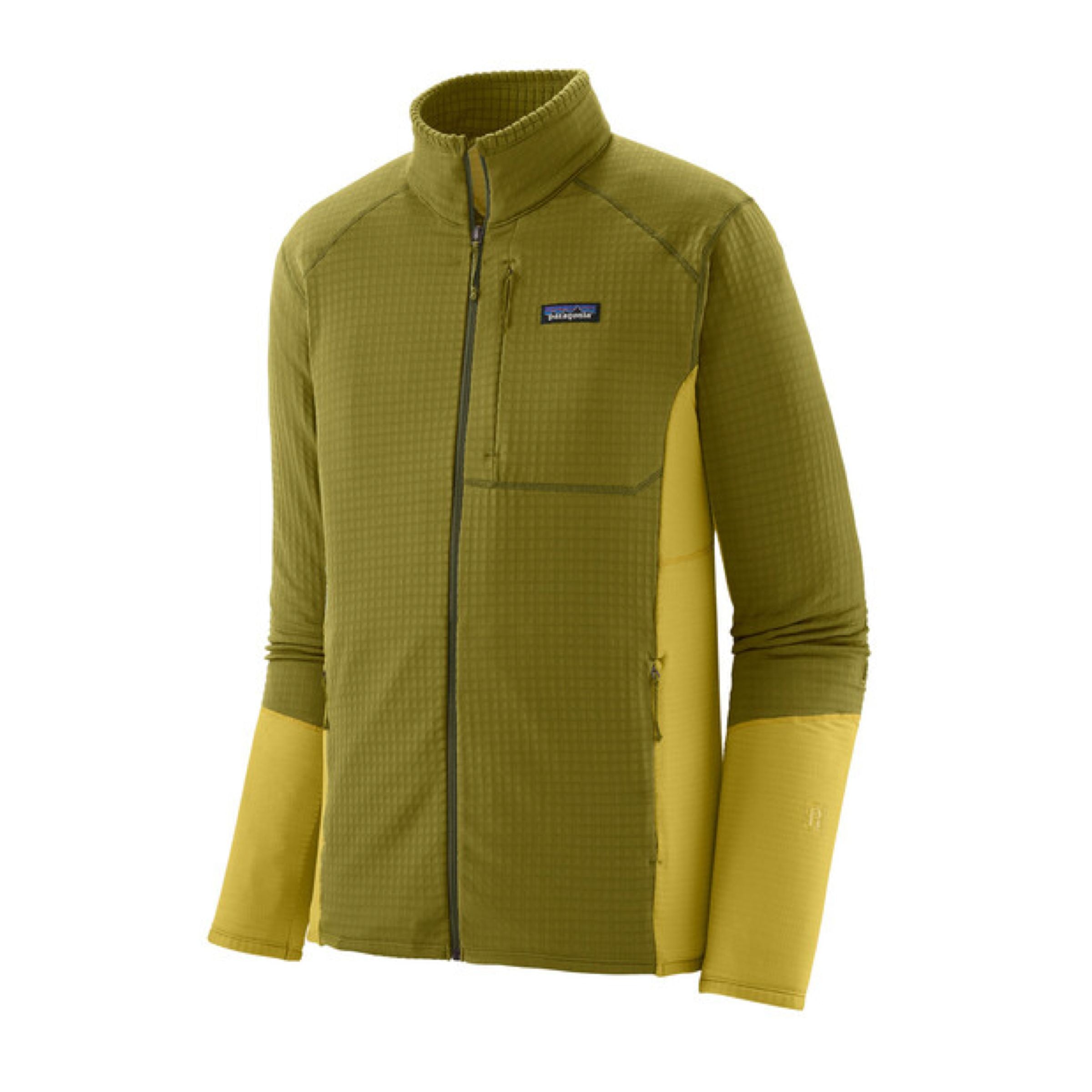 Patagonia | Giacca R1 Uomo Graze Green - Fabbrica Ski Sises