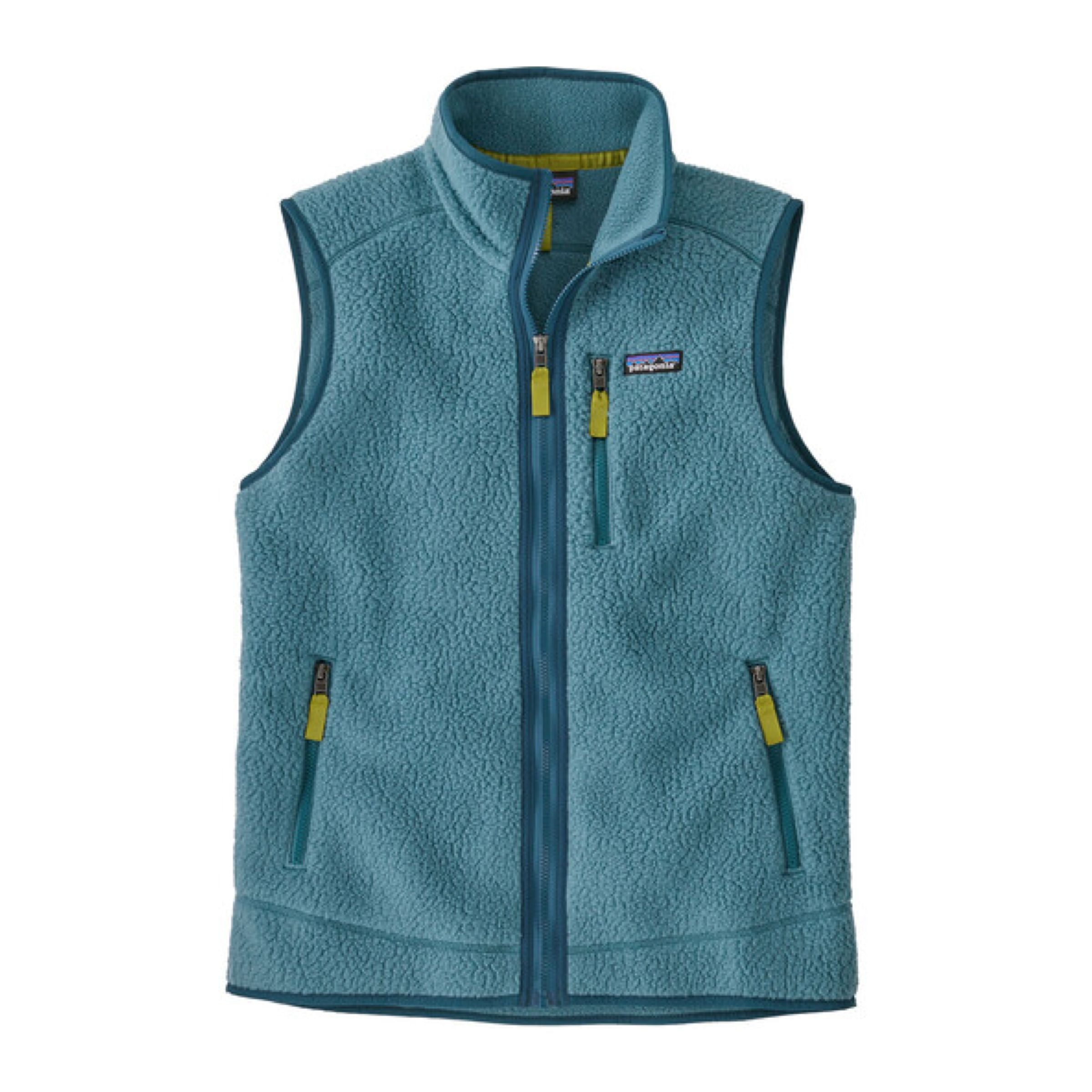Patagonia | Gilet Retro Pile Fleece Uomo Wetland Blue - Fabbrica Ski Sises