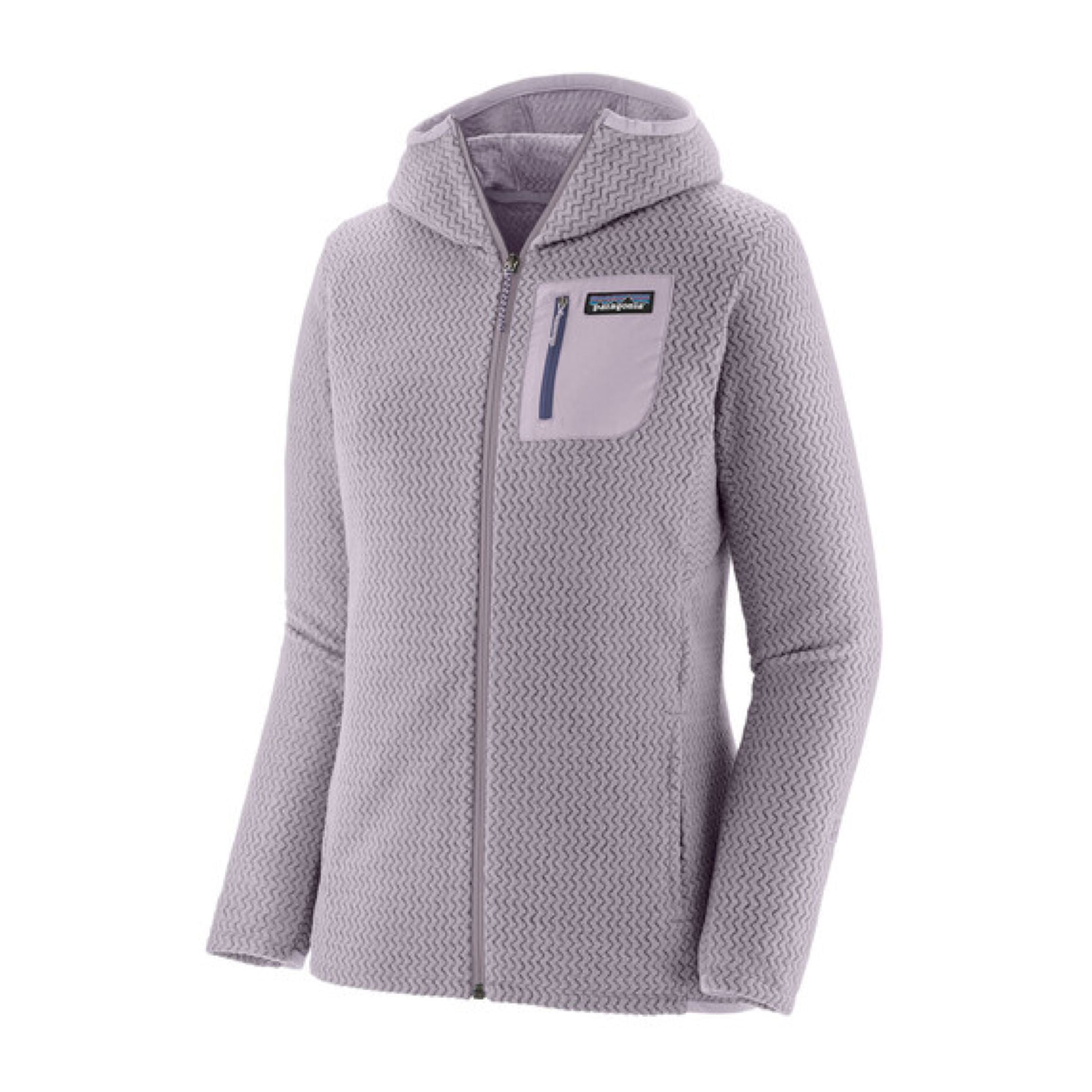 Patagonia | Maglia R1 Air Full-Zip Hoody Donna Foxglow Purple - Fabbrica Ski Sises