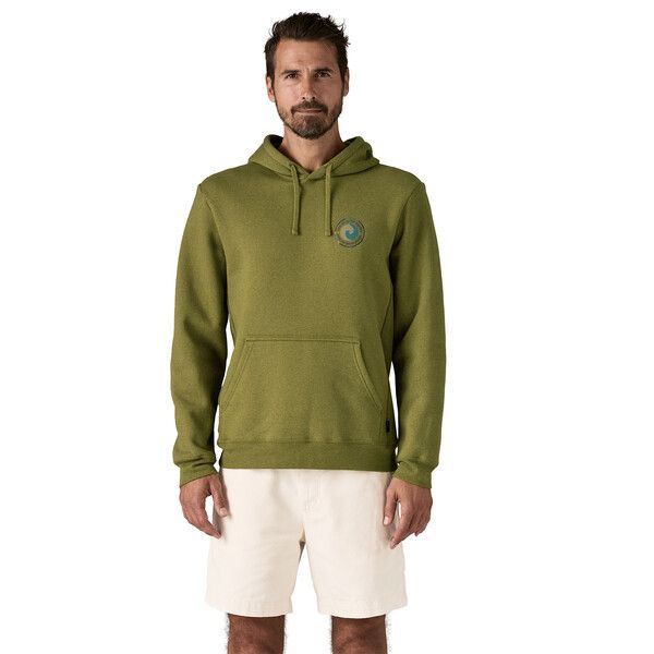 Patagonia | Maglia Unity Uprisal Hoody Graze Green - Fabbrica Ski Sises