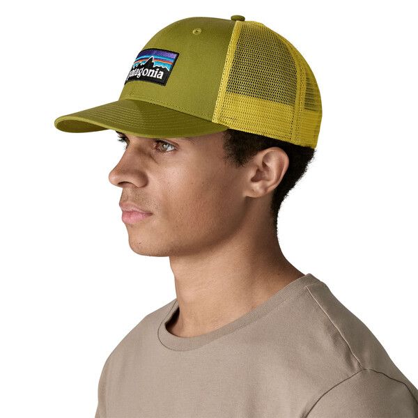 Patagonia | Cappello P-6 Logo Graze Green - Fabbrica Ski Sises