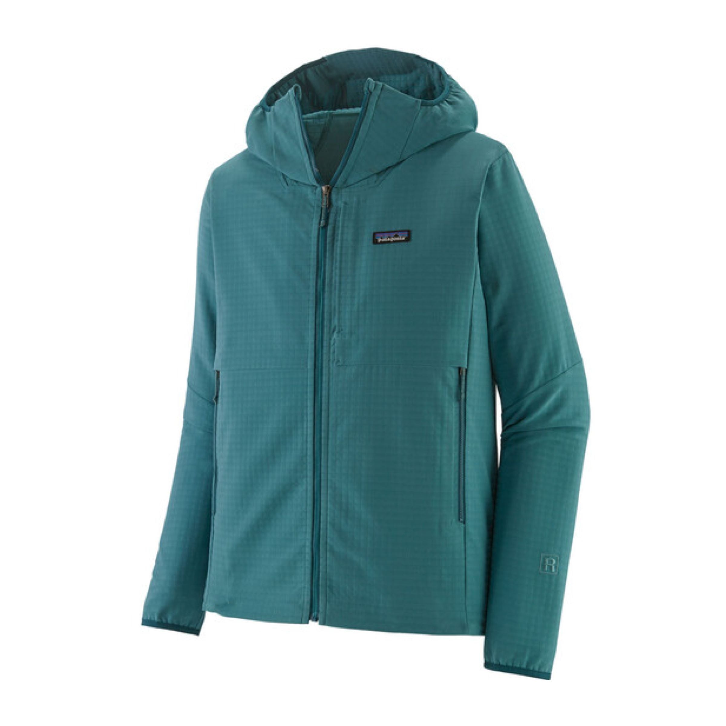 Patagonia | Giacca R1 Techface Hoody Uomo Wetland Blue - Fabbrica Ski Sises