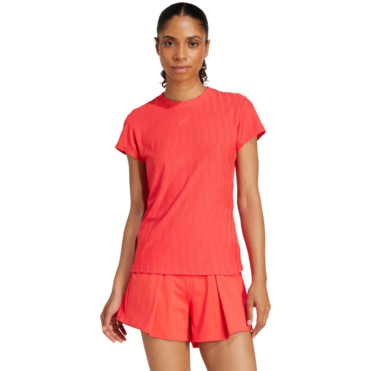 Adidas | T-shirt Freelift Donna Semi Lucid Red - Fabbrica Ski Sises