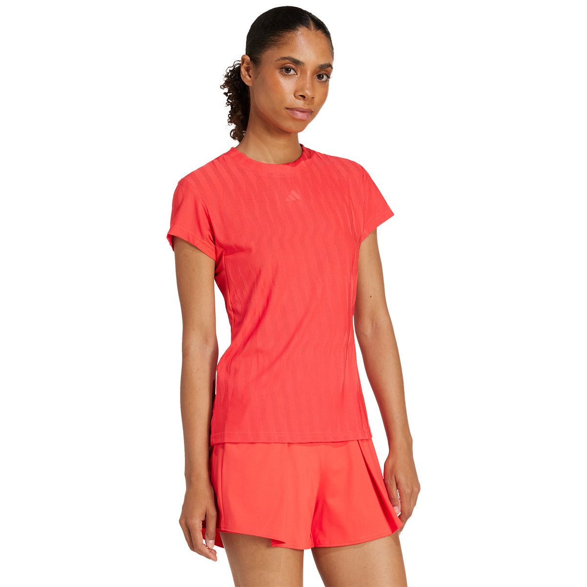 Adidas | T-shirt Freelift Donna Semi Lucid Red - Fabbrica Ski Sises
