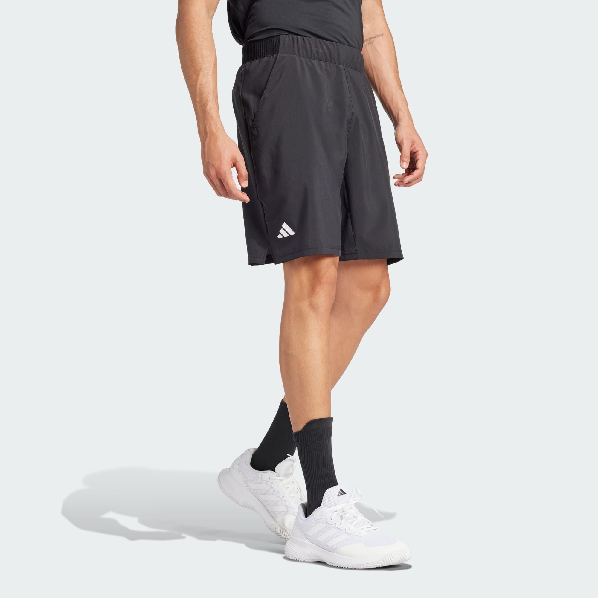 Adidas | Pantaloncini Club Climacool Stretch Woven Uomo Black/White - Fabbrica Ski Sises
