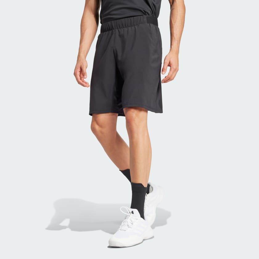 Adidas | Pantaloncini Club Climacool Stretch Woven Uomo Black/White - Fabbrica Ski Sises