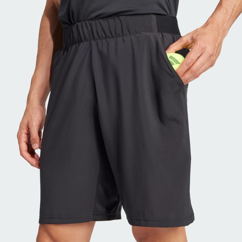Adidas | Pantaloncini Club Climacool Stretch Woven Uomo Black/White - Fabbrica Ski Sises