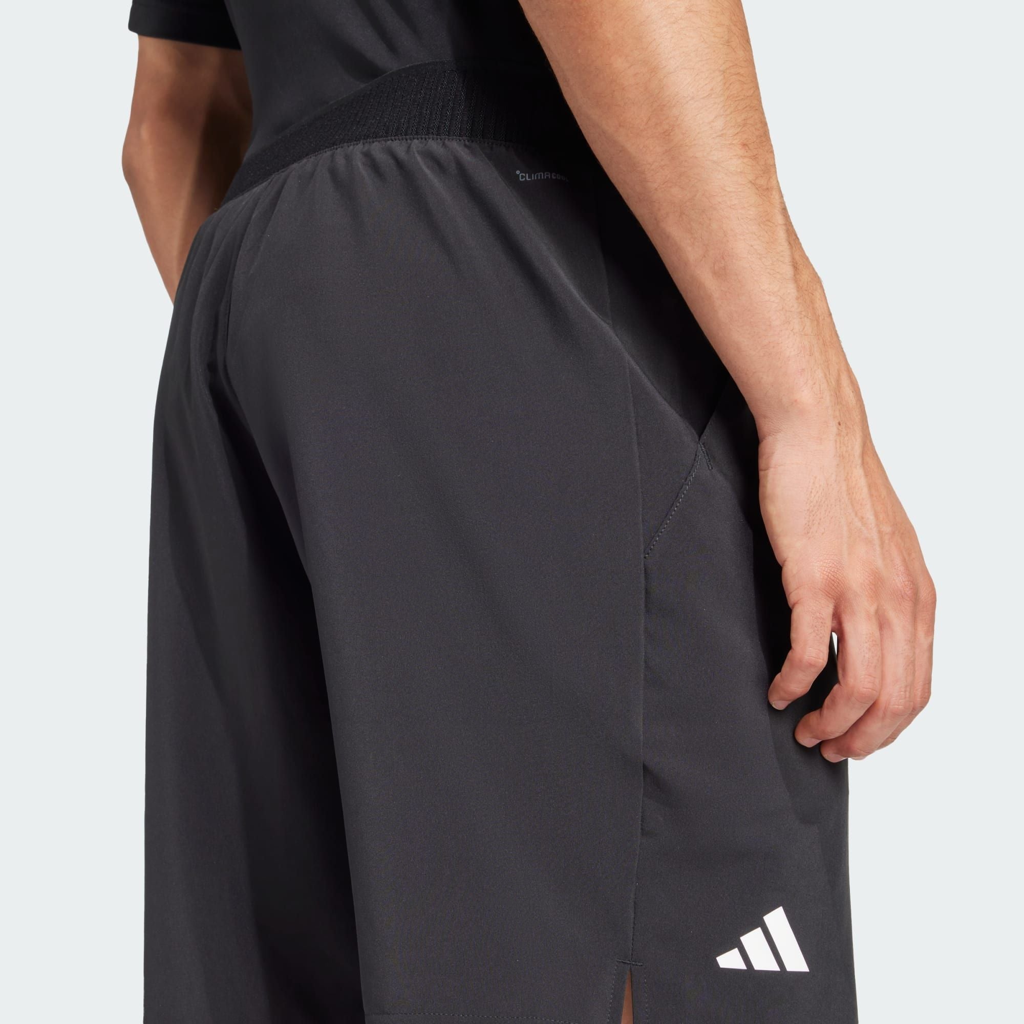 Adidas | Pantaloncini Club Climacool Stretch Woven Uomo Black/White - Fabbrica Ski Sises