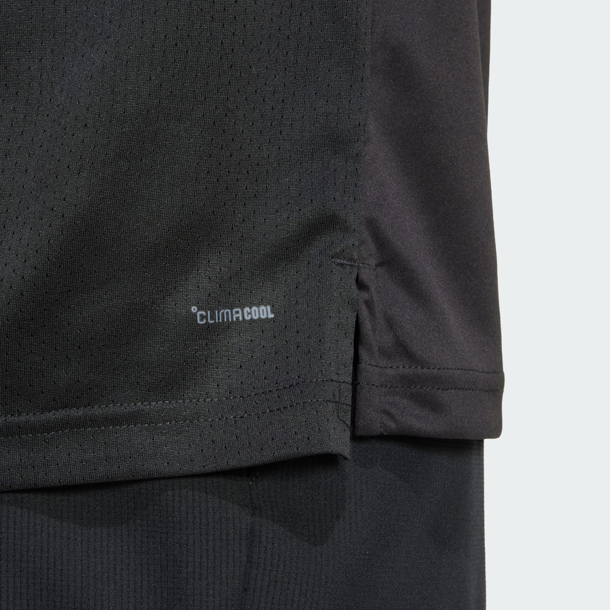Adidas | T-shirt Club Climacool Uomo Black - Fabbrica Ski Sises