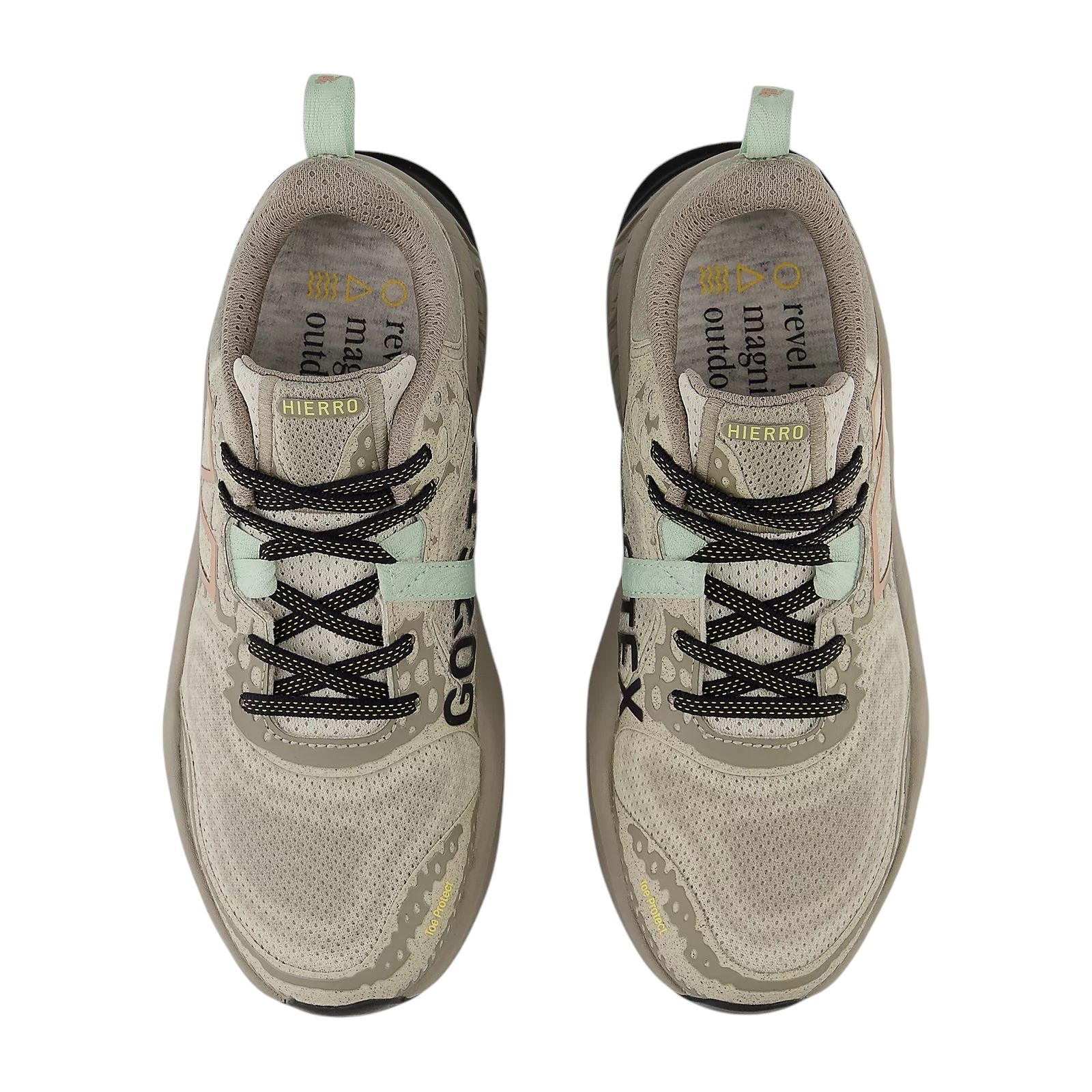 New Balance | Scarpe Fresh Foam X Hierro v8 Gore-Tex Donna Timberwolf/Arid Stone/Landslide - Fabbrica Ski Sises