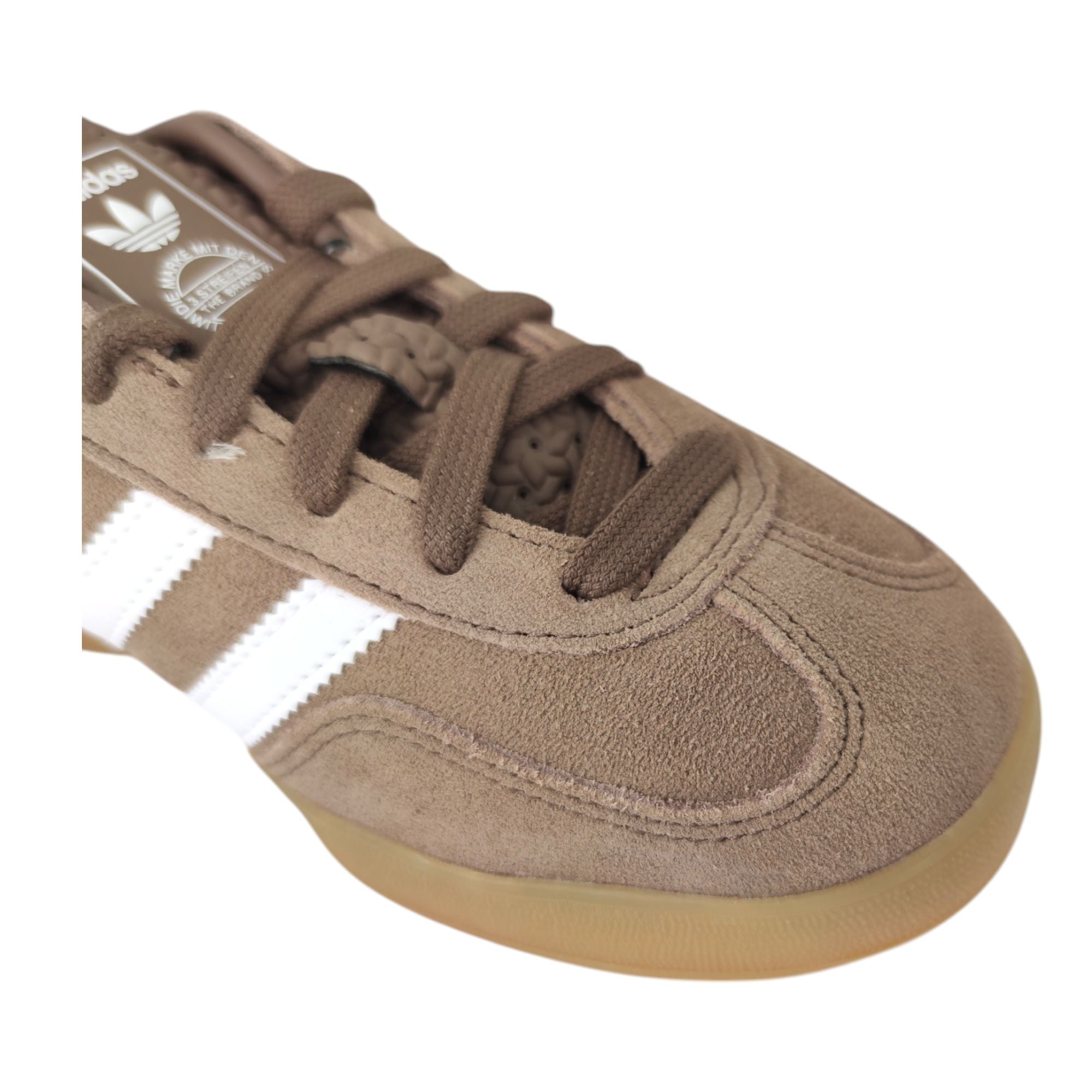 Adidas | Scarpe Gazelle Indoor Earth Strata/Footwear White/Gold Metal - Fabbrica Ski Sises