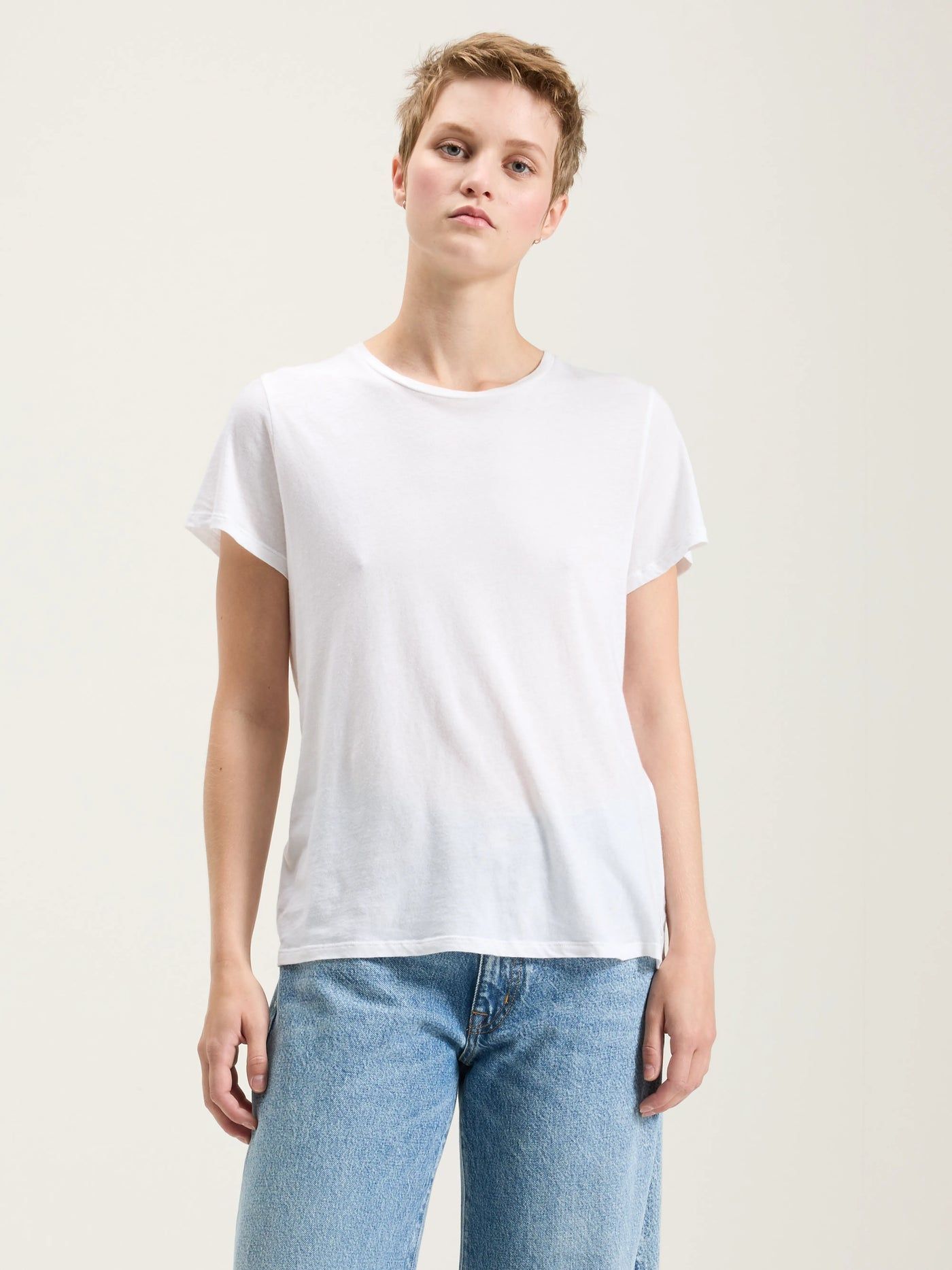 Bellerose | T-shirt Covi Donna White - Fabbrica Ski Sises
