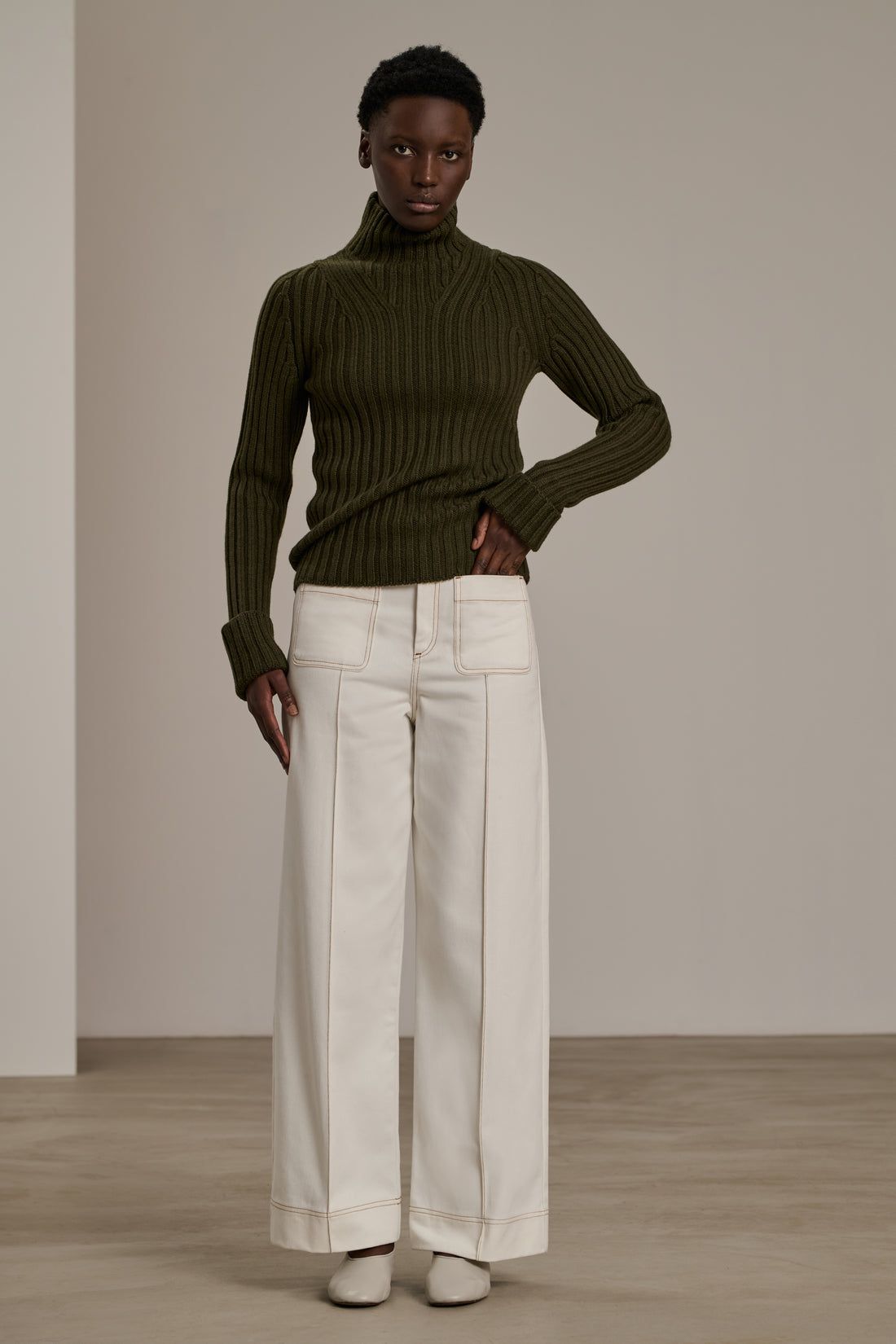 Soeur | Pantaloni Harry Donna Craie - Fabbrica Ski Sises