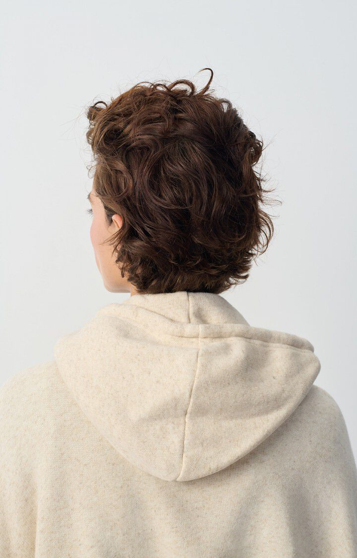 American Vintage | Maglia Itonay Full Zip Donna Ecru - Fabbrica Ski Sises