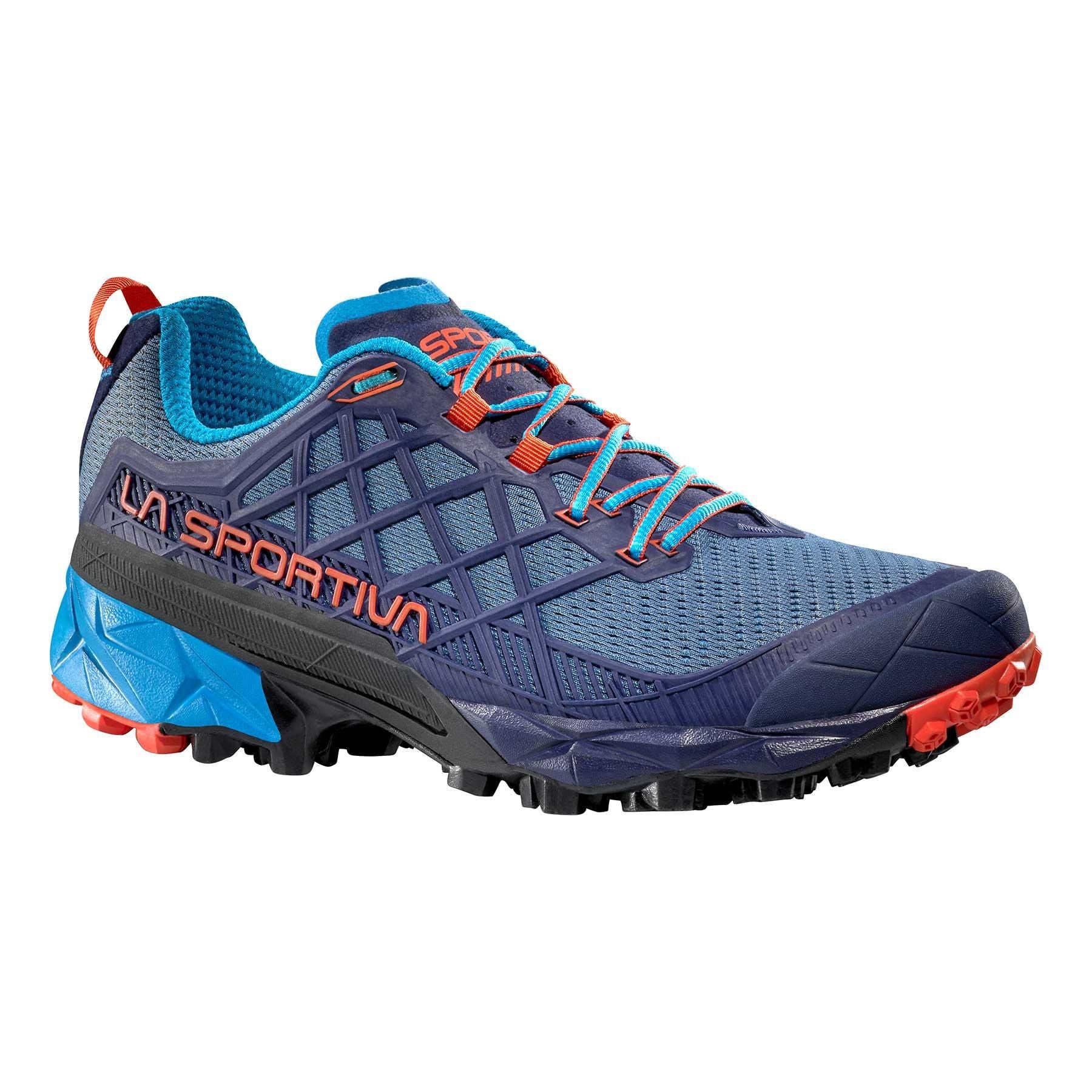 La Sportiva | Scarpe Akyra II Uomo Hurricane/Cherry Tomato - Fabbrica Ski Sises