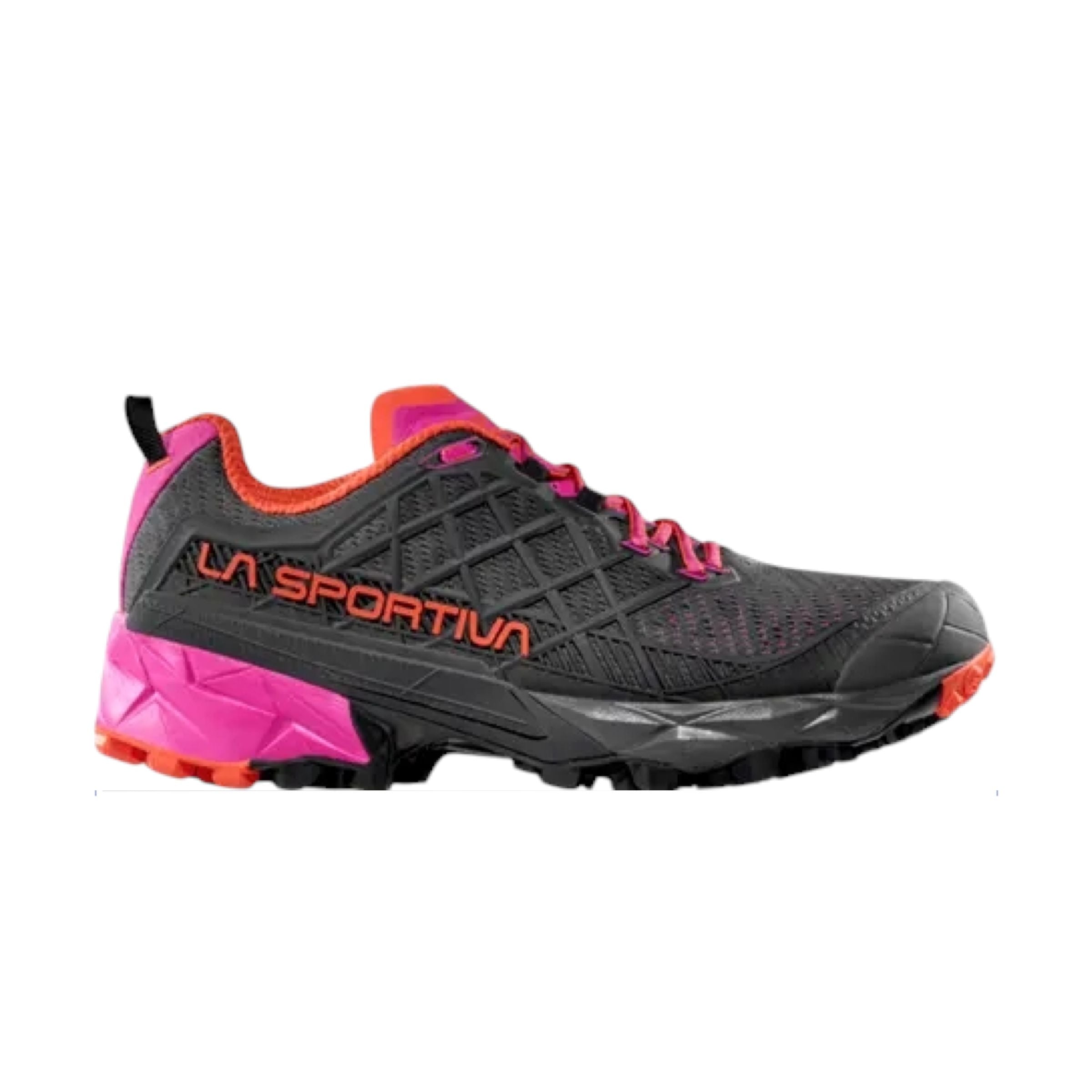 La Sportiva | Scarpe Akyra II Donna Carbon/Cherry Tomato - Fabbrica Ski Sises