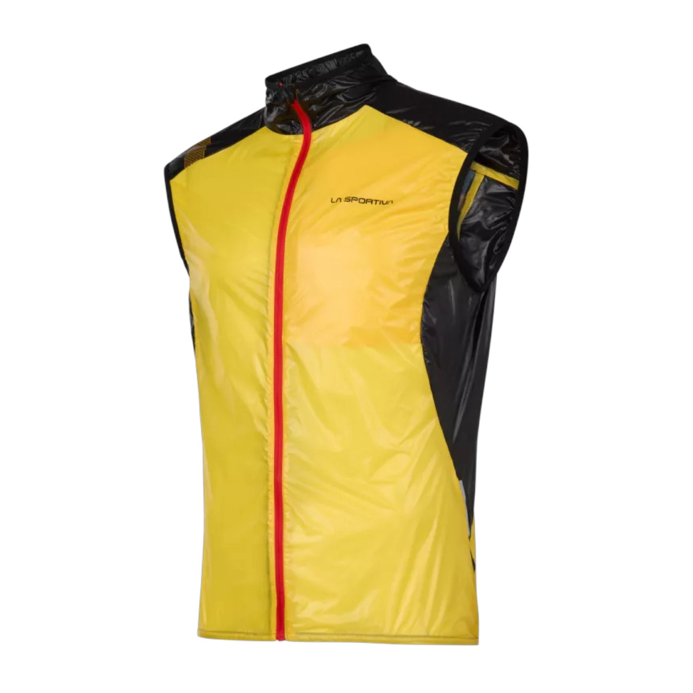 La Sportiva | Gilet Blizzard Windbreaker Uomo Yellow/Black - Fabbrica Ski Sises