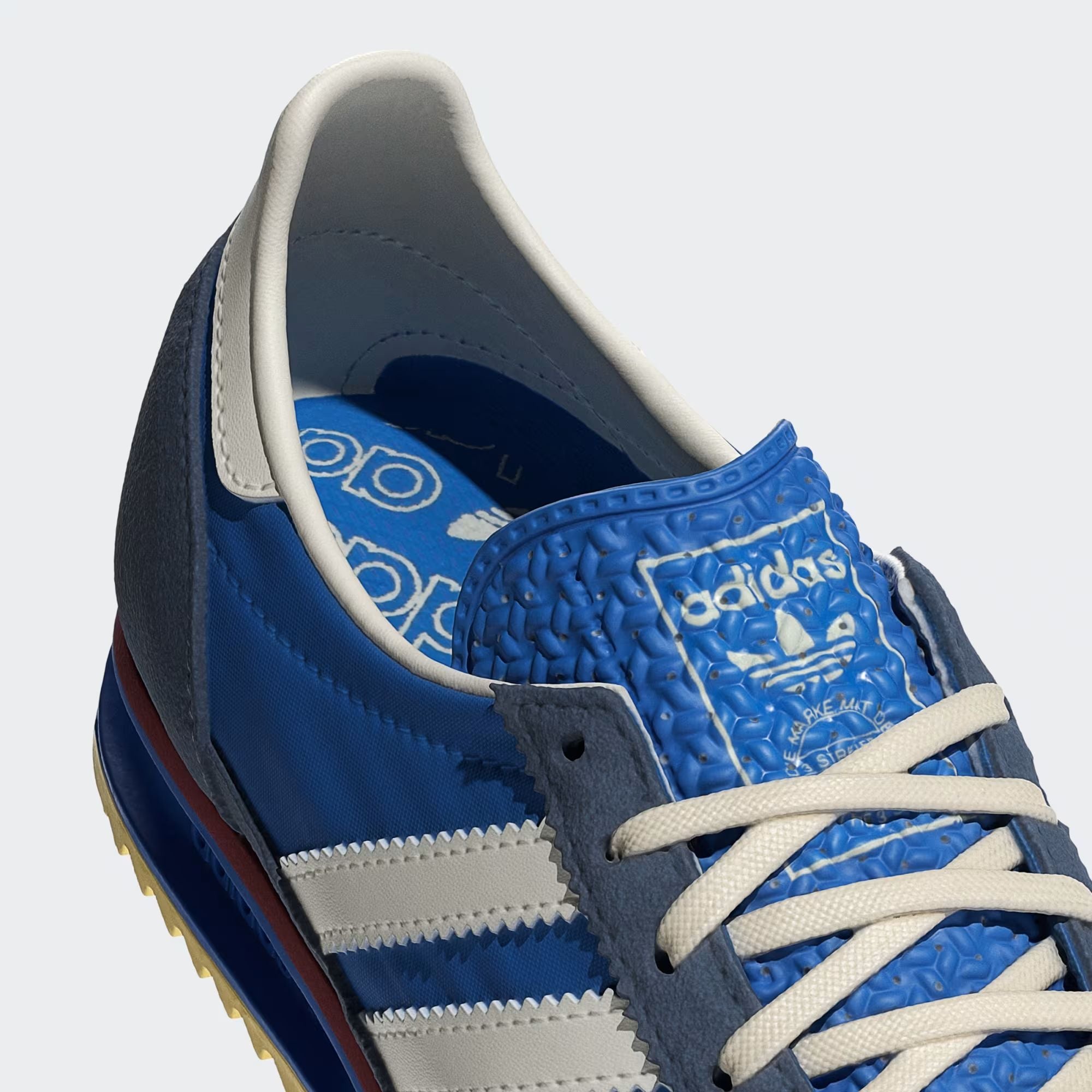 Adidas | Scarpe SL 72 OG Blue Bird/Off White/Preloved Ink - Fabbrica Ski Sises