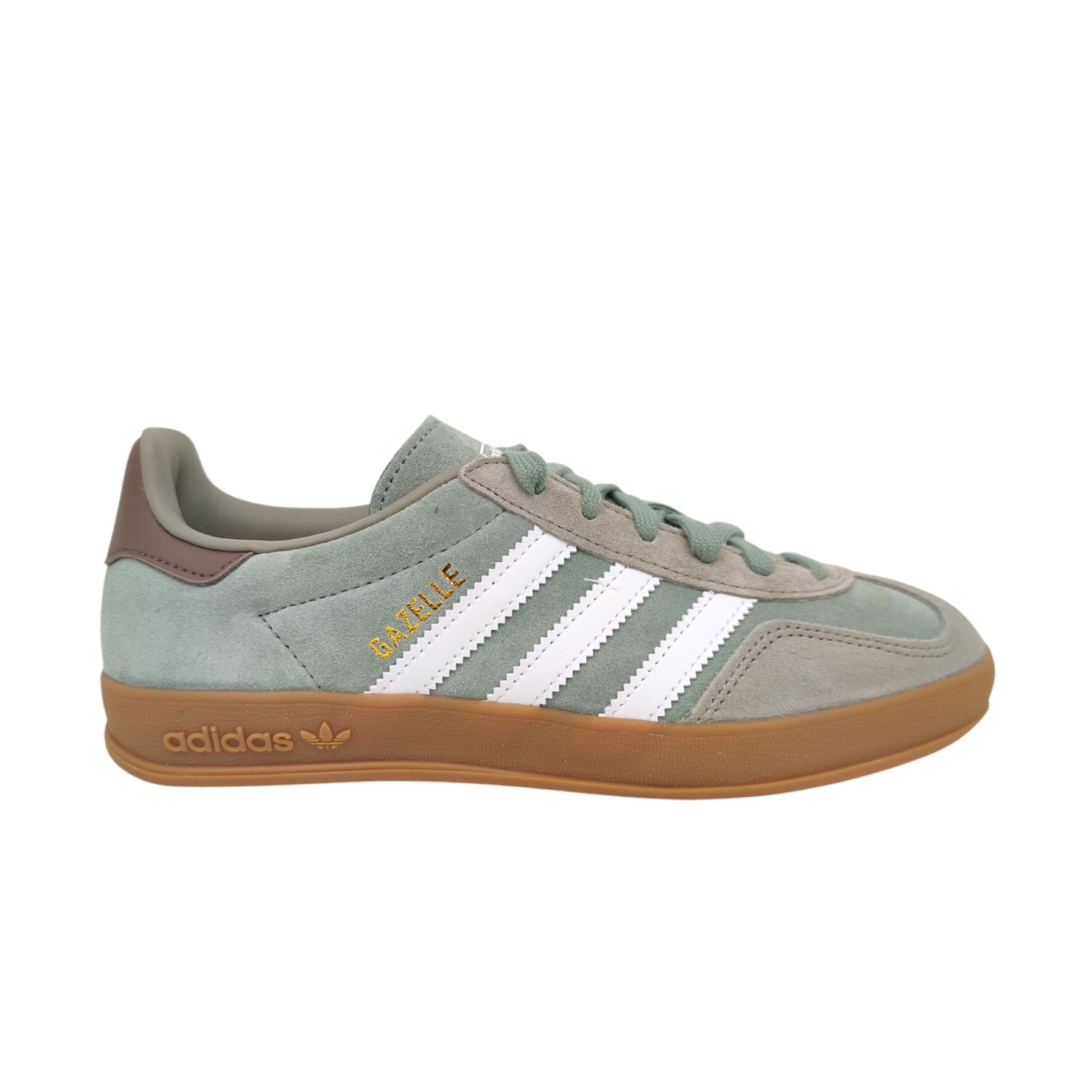 Adidas | Scarpe Gazelle Indoor Silver/Silver Green/Footwear White - Fabbrica Ski Sises