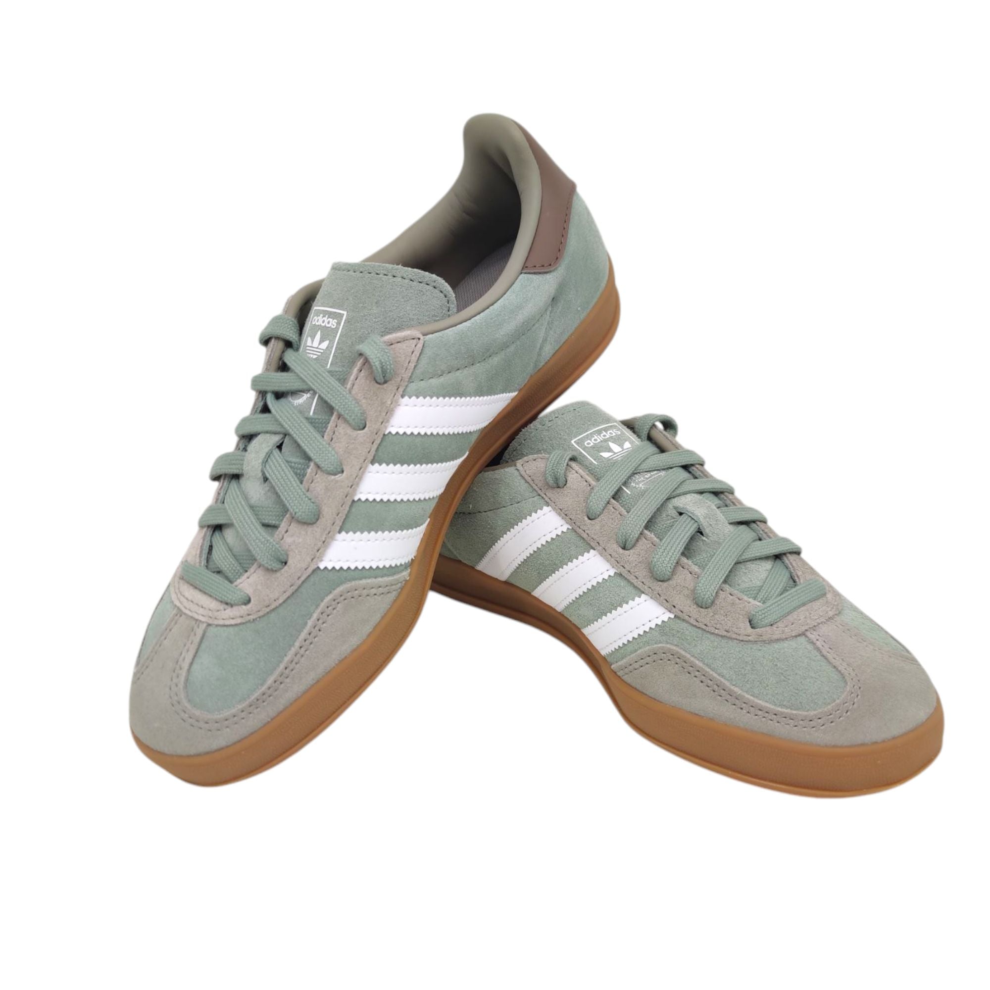 Adidas | Scarpe Gazelle Indoor Silver/Silver Green/Footwear White - Fabbrica Ski Sises