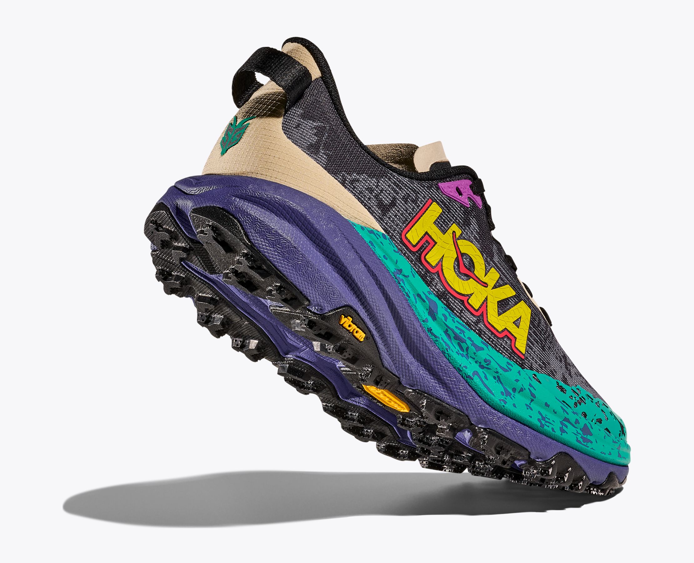 Hoka | Scarpe Speedgoat 6 Uomo Oatmeal/Mountain Iris - Fabbrica Ski Sises