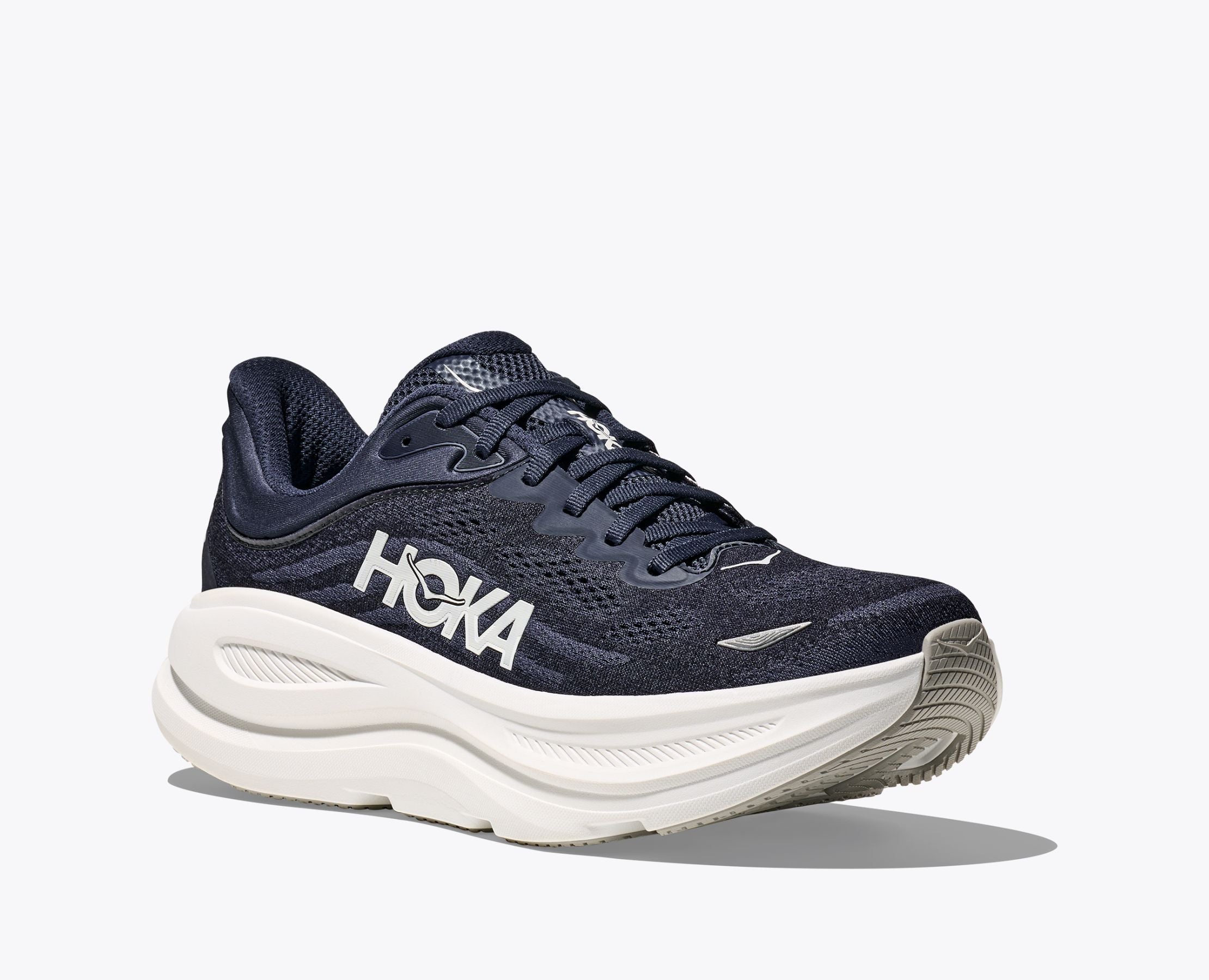 Hoka | Scarpe Bondi 9 Uomo Varsity Navy/White - Fabbrica Ski Sises