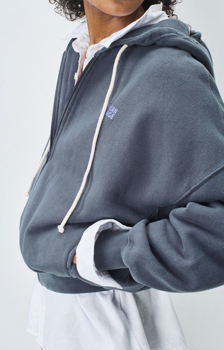 American Vintage | Maglia Izubird Zip Donna Vintage Hurricane - Fabbrica Ski Sises