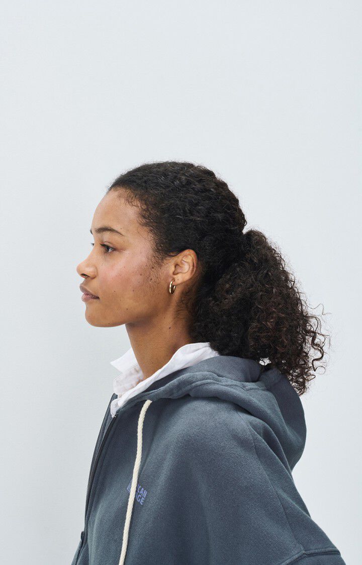 American Vintage | Maglia Izubird Zip Donna Vintage Hurricane - Fabbrica Ski Sises