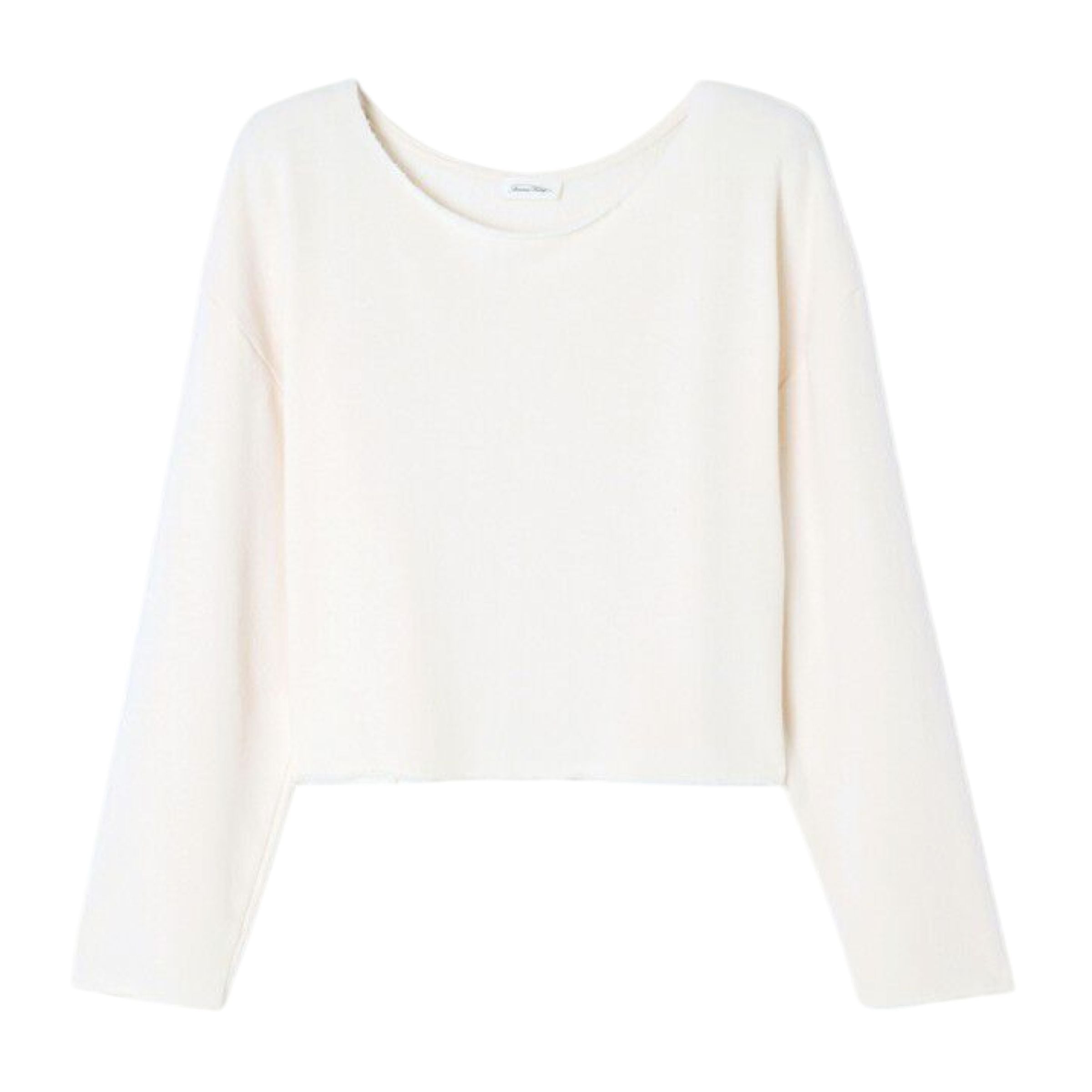 American Vintage | Maglia Ofybow Donna Shortbread Melange - Fabbrica Ski Sises