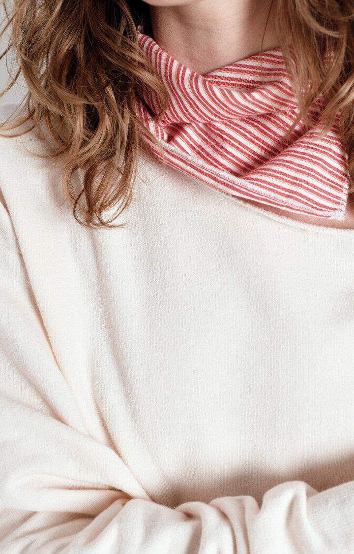 American Vintage | Maglia Ofybow Donna Shortbread Melange - Fabbrica Ski Sises