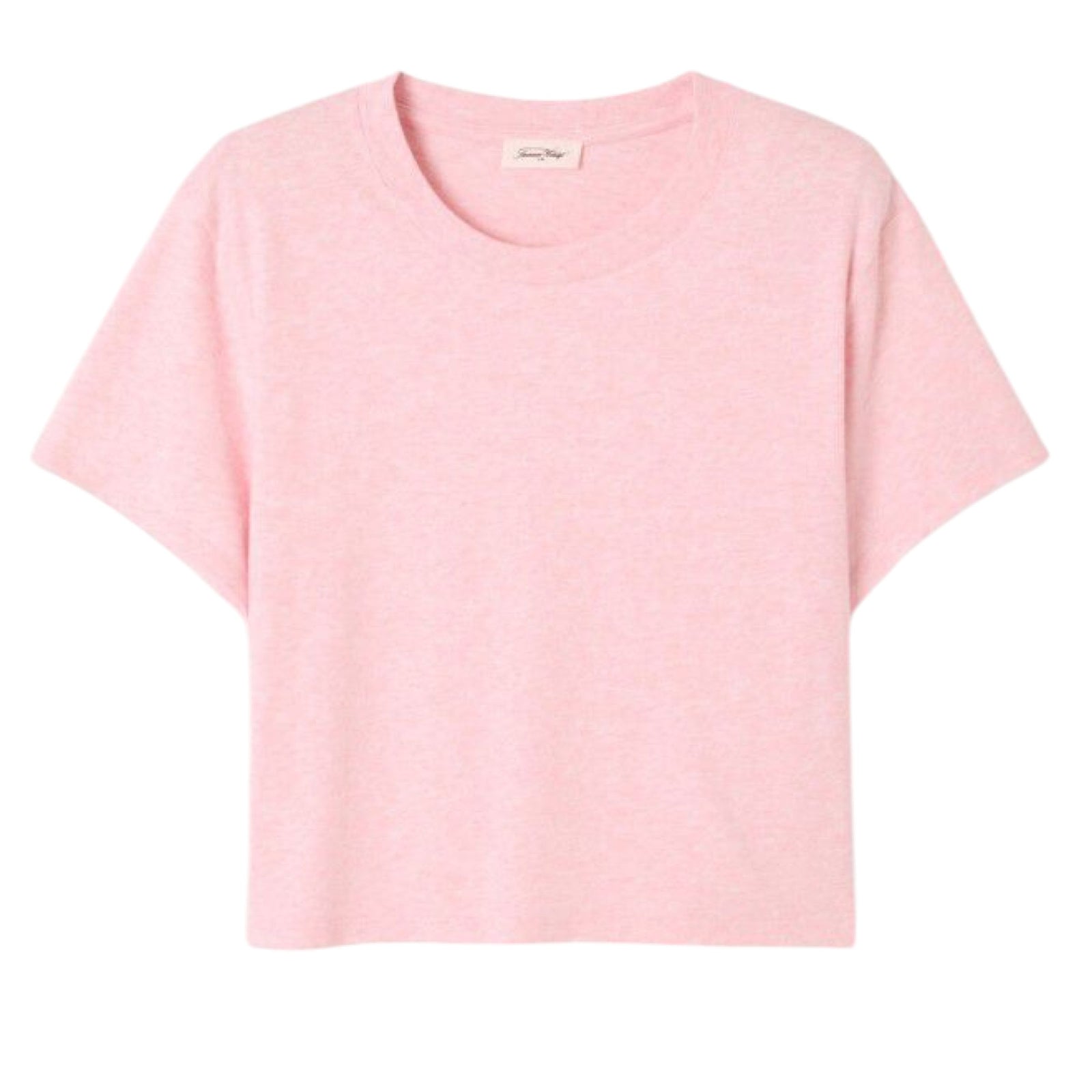 American Vintage | T-shirt Ypawood Cropped Donna Vintage Glasse - Fabbrica Ski Sises