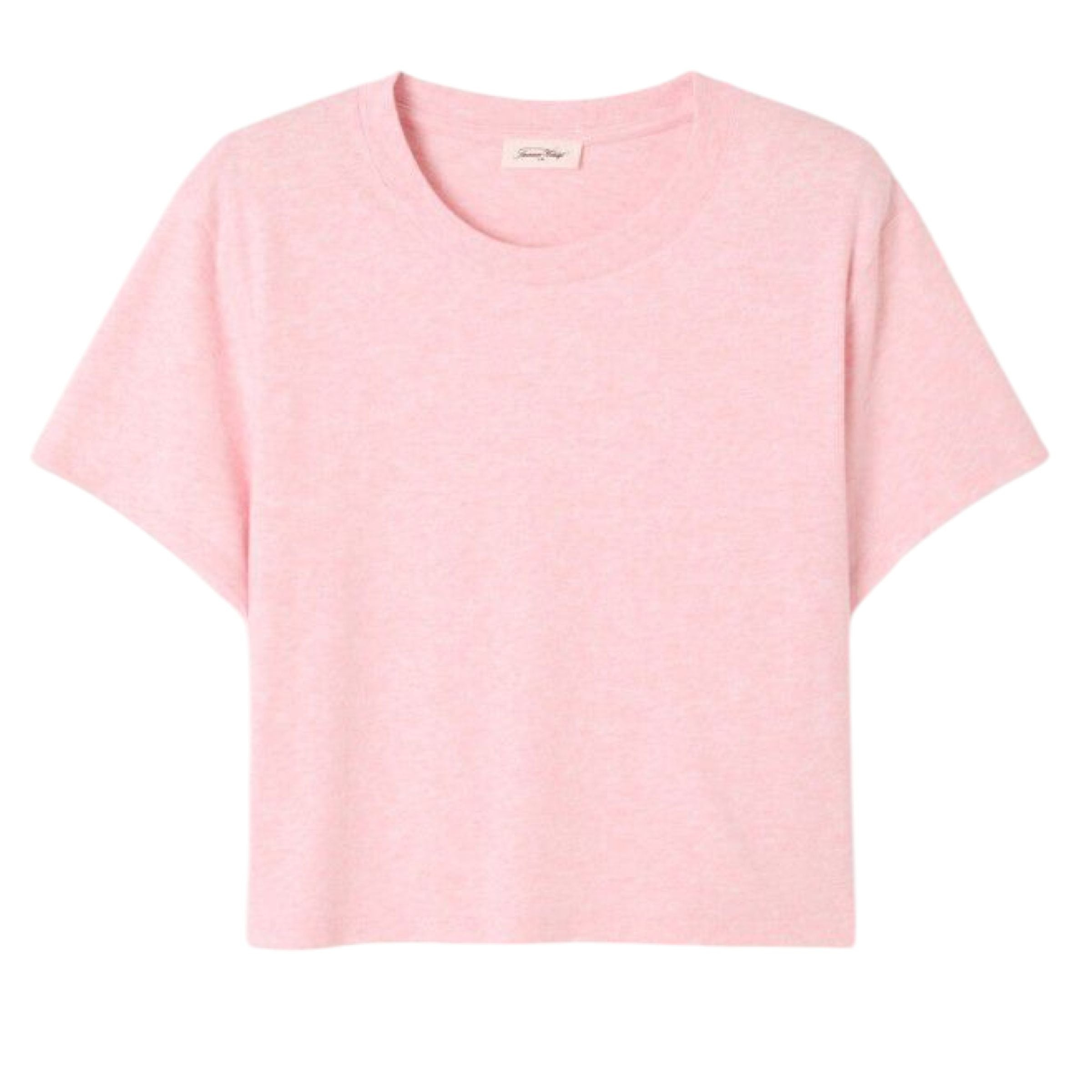 American Vintage | T-shirt Ypawood Cropped Donna Vintage Glasse - Fabbrica Ski Sises