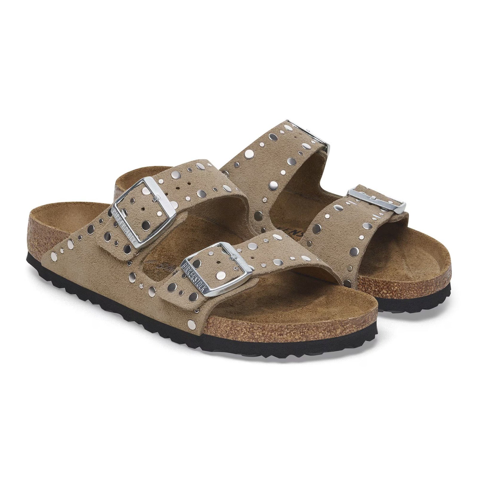 Birkenstock | Sandali Arizona Rivet Donna Taupe - Fabbrica Ski Sises