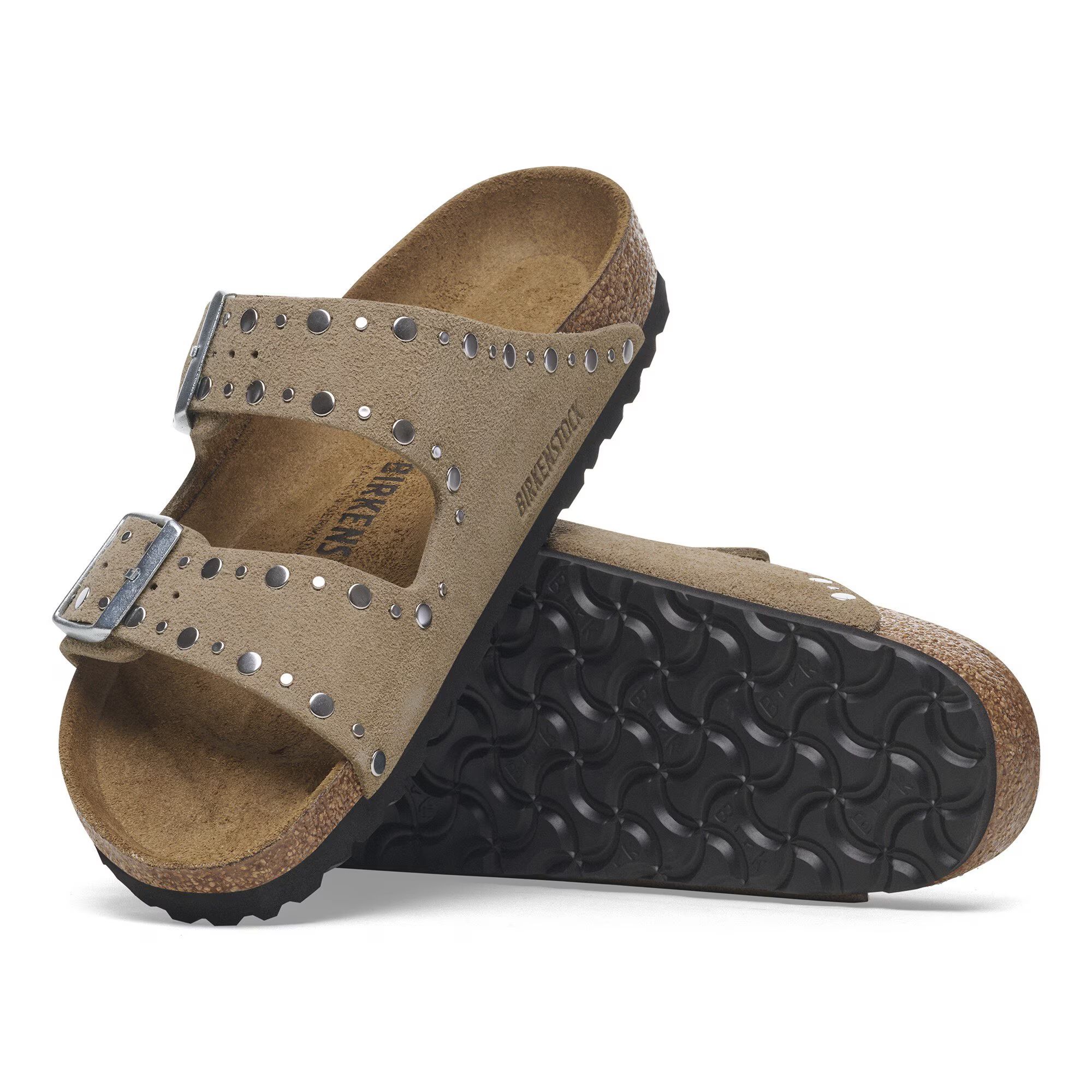 Birkenstock | Sandali Arizona Rivet Donna Taupe - Fabbrica Ski Sises