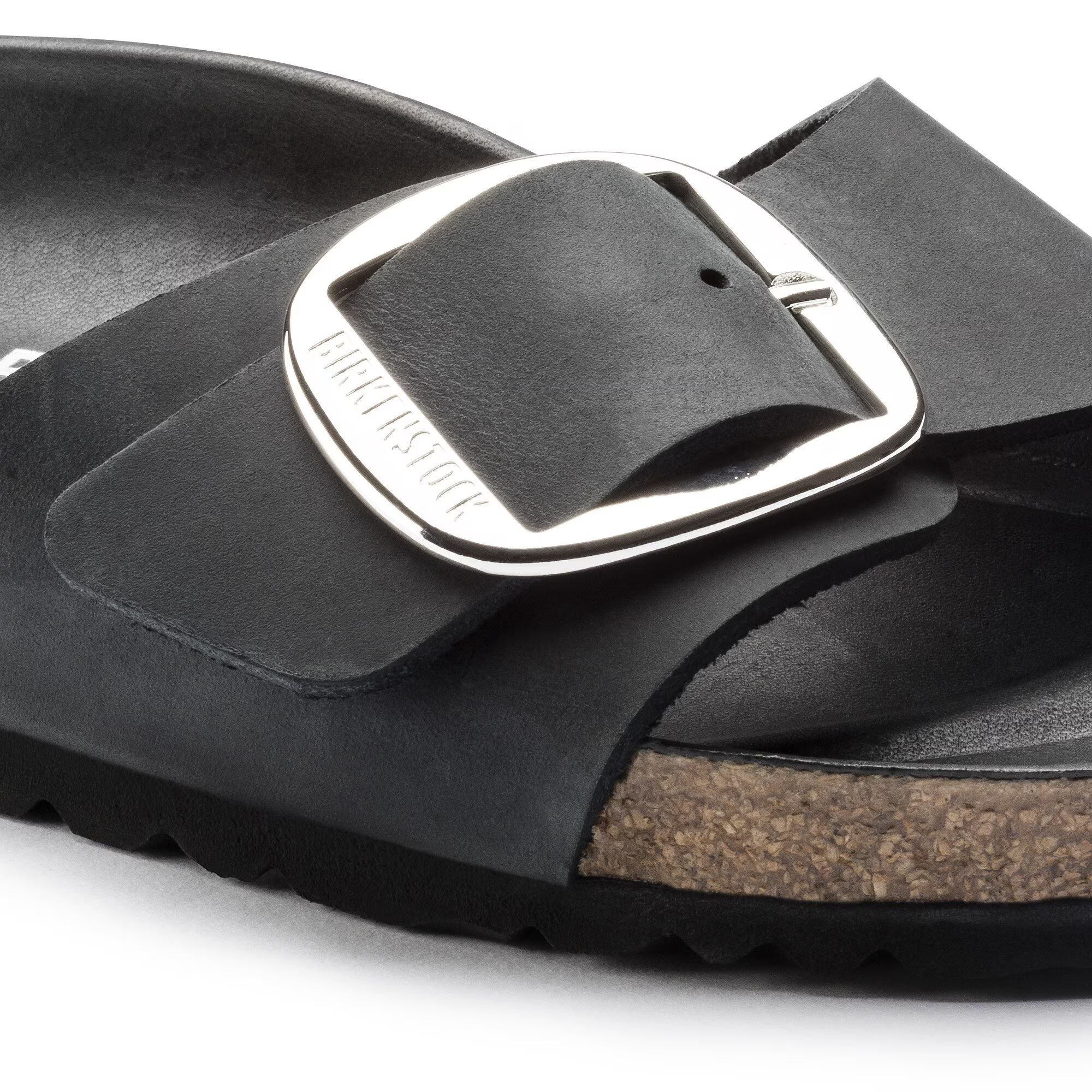 Birkenstock | Sandali Madrid Big Buckle Donna Black - Fabbrica Ski Sises