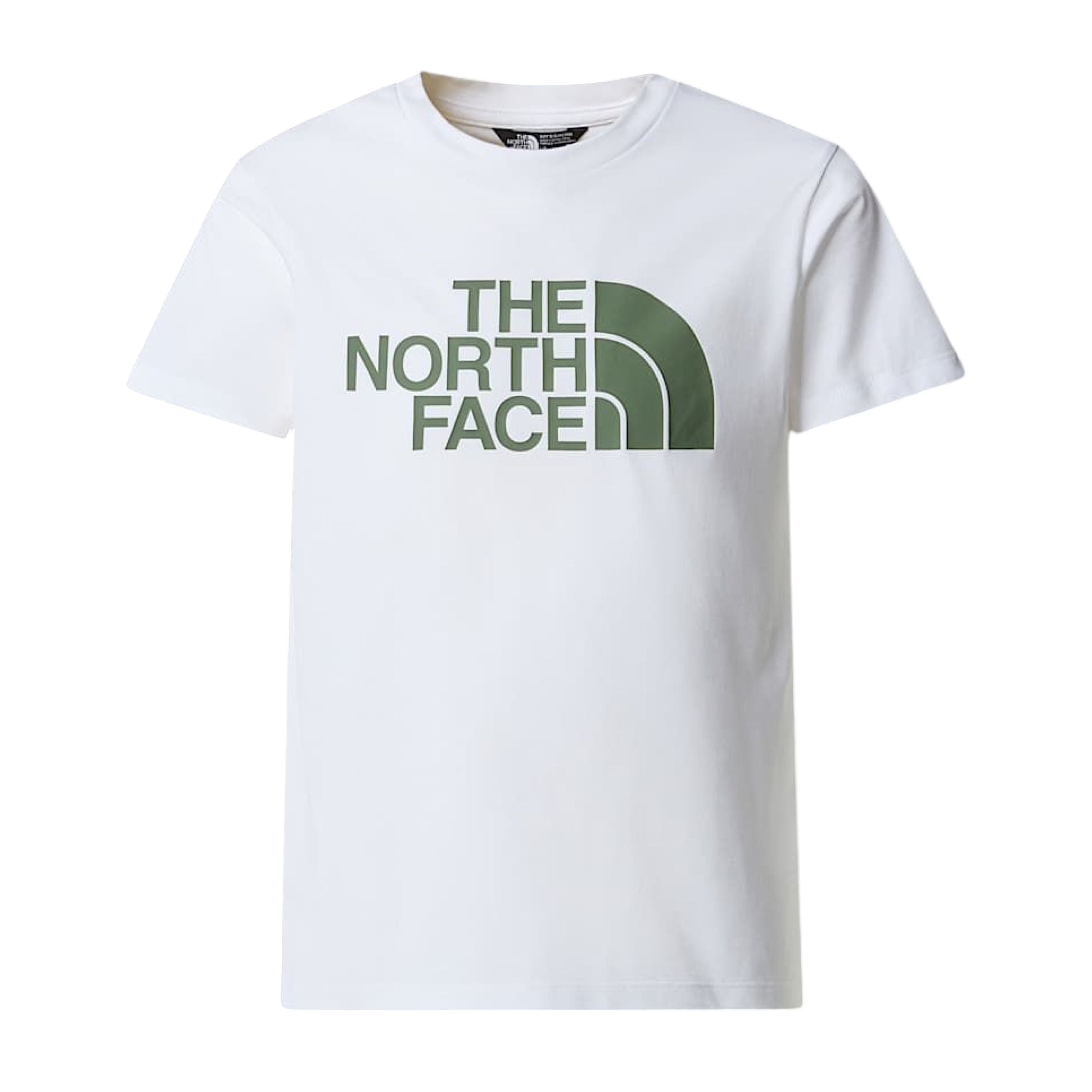 The North Face | T-shirt Easy Bambino White/Duck Green - Fabbrica Ski Sises