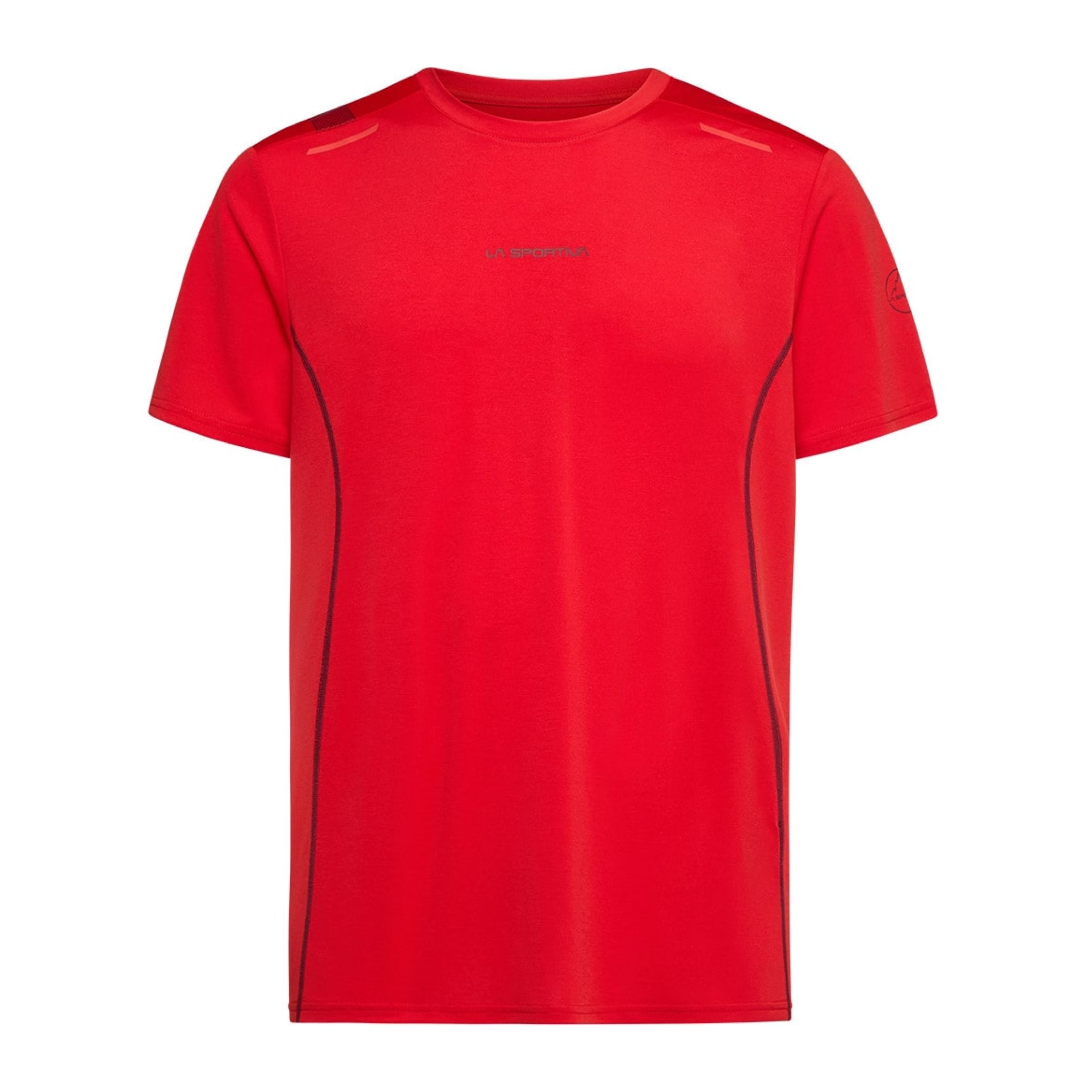 La Sportiva | T-shirt Tracer Uomo Mountain Red/Redwood - Fabbrica Ski Sises