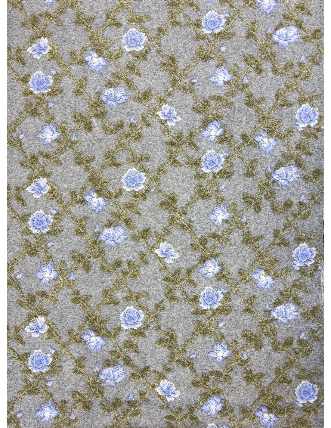 Biella Fabrics | Coperta Grace Ash/Green/Lilac - Fabbrica Ski Sises