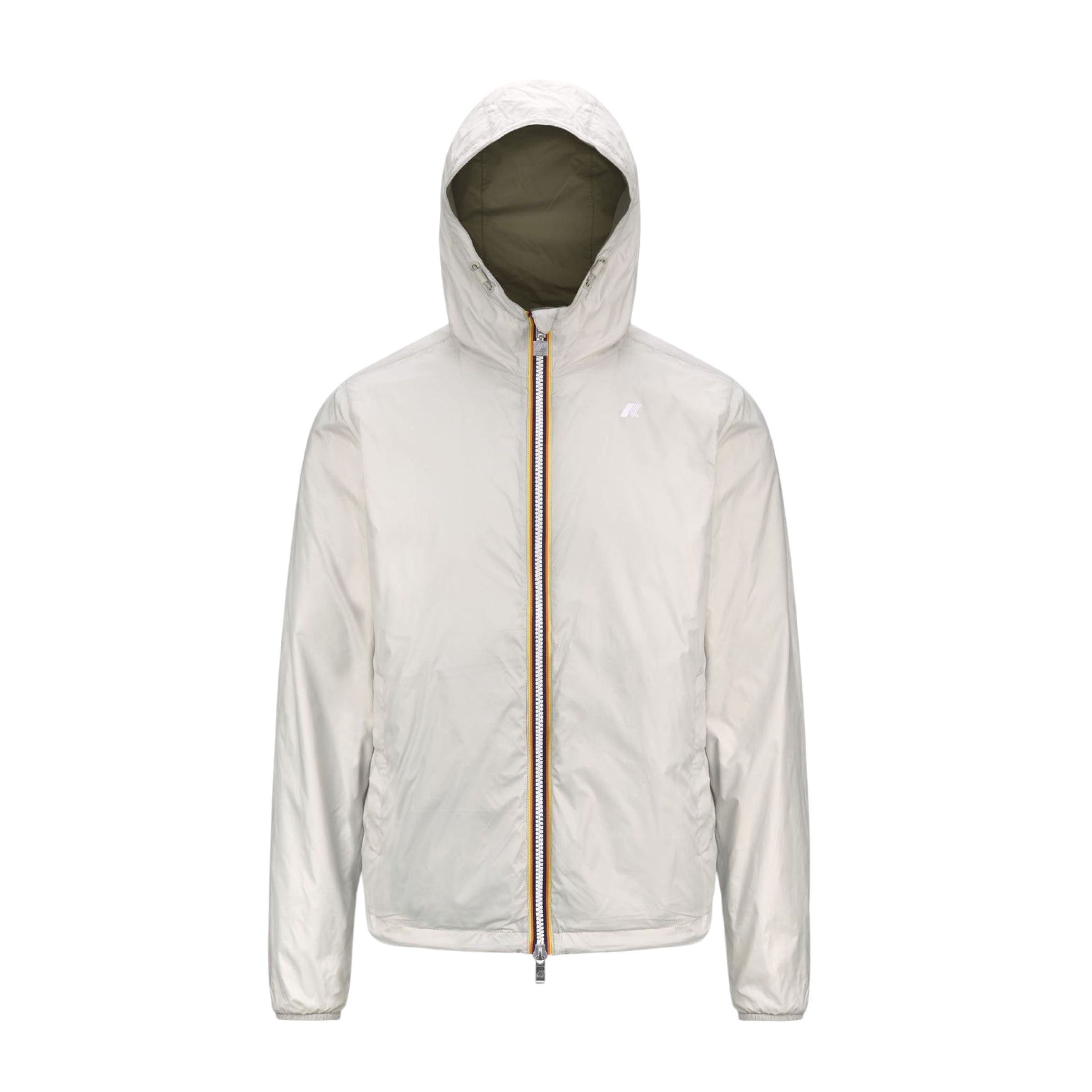 Kway | Giacca Jake Plus 2 Uomo Green Linchen/Beige Light - Fabbrica Ski Sises