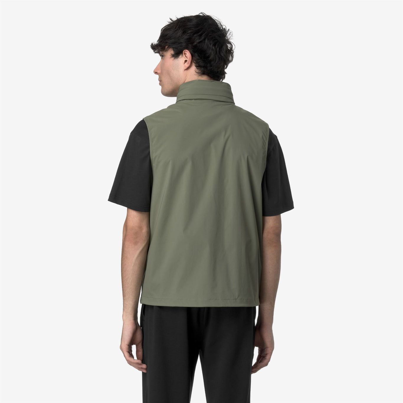 Kway | Gilet Valen Uomo Green Linchen - Fabbrica Ski Sises