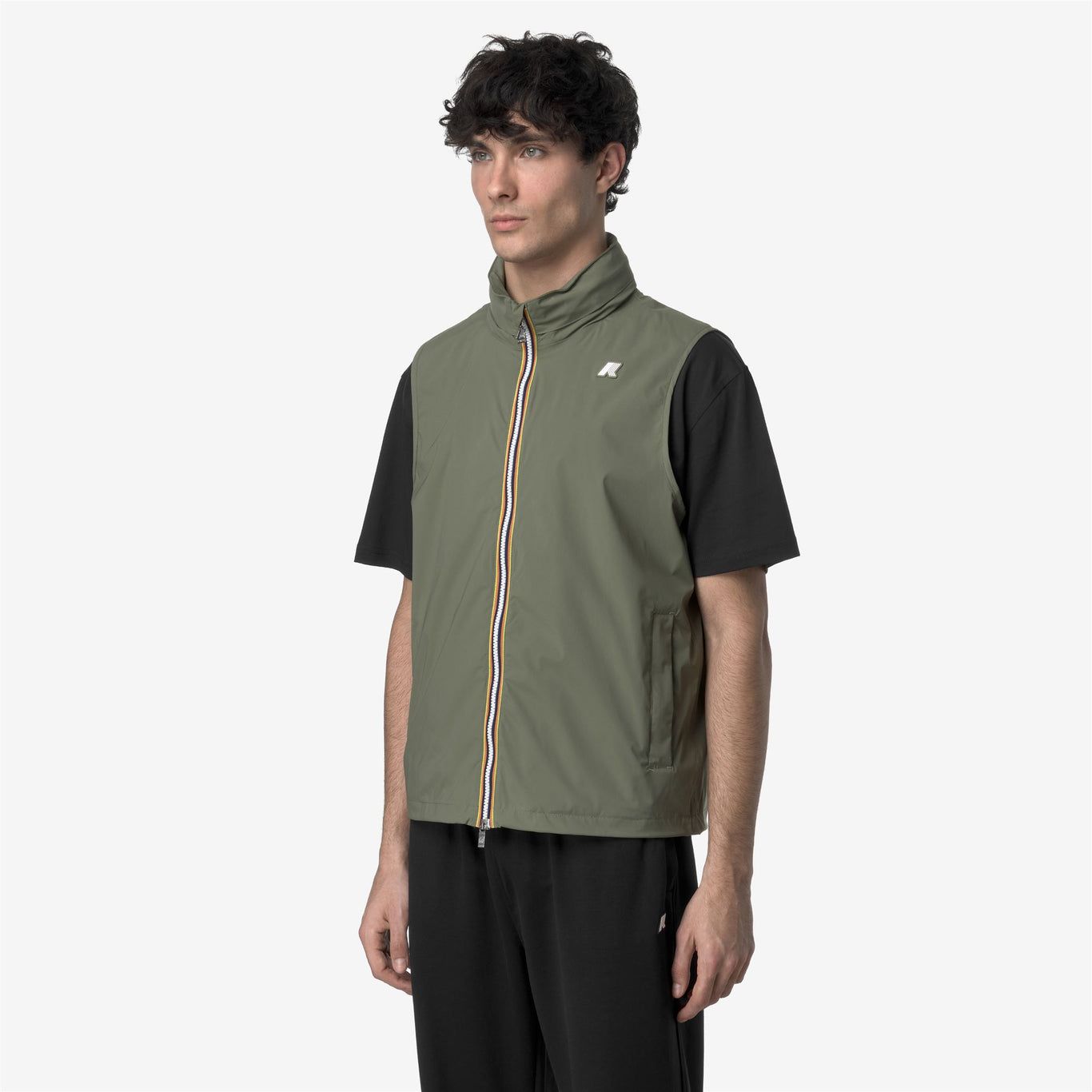 Kway | Gilet Valen Uomo Green Linchen - Fabbrica Ski Sises