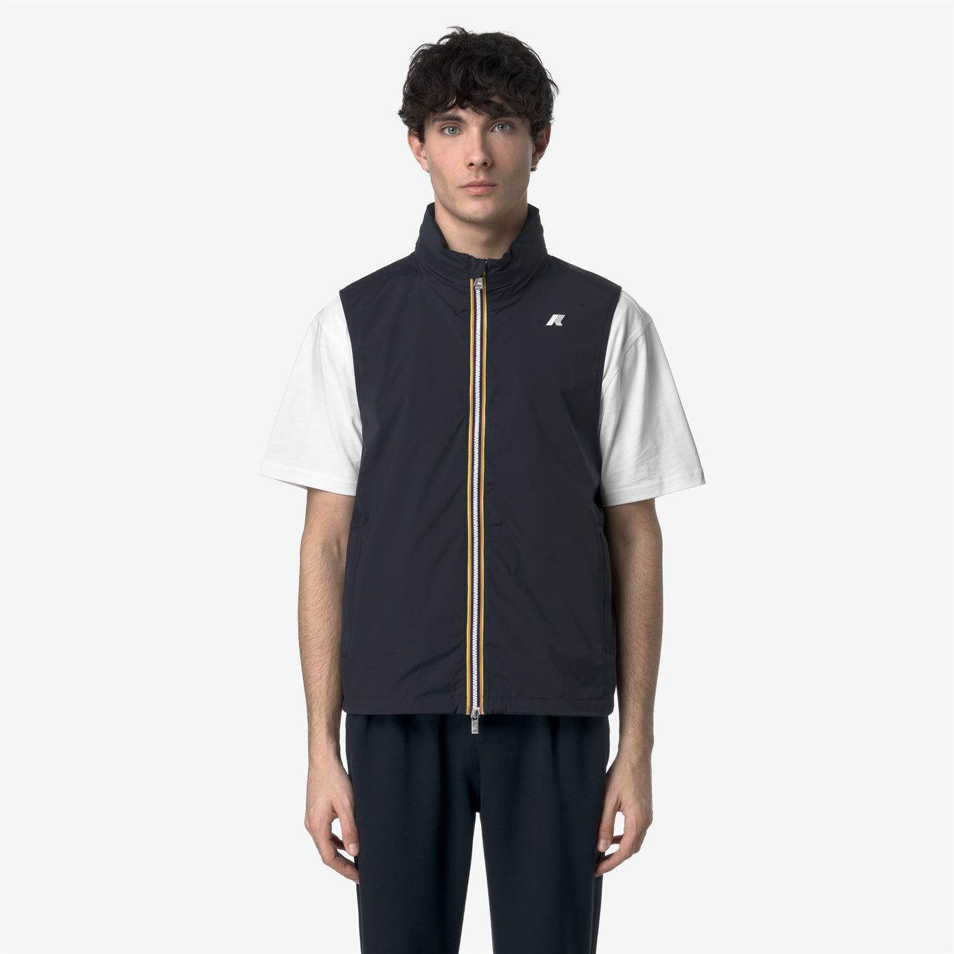 Kway | Gilet Valen Uomo Blue Depth - Fabbrica Ski Sises