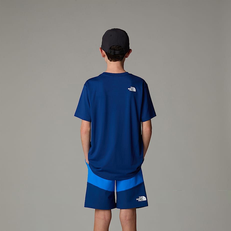 The North Face | T-shirt 24/7 Junior Astate Blue - Fabbrica Ski Sises