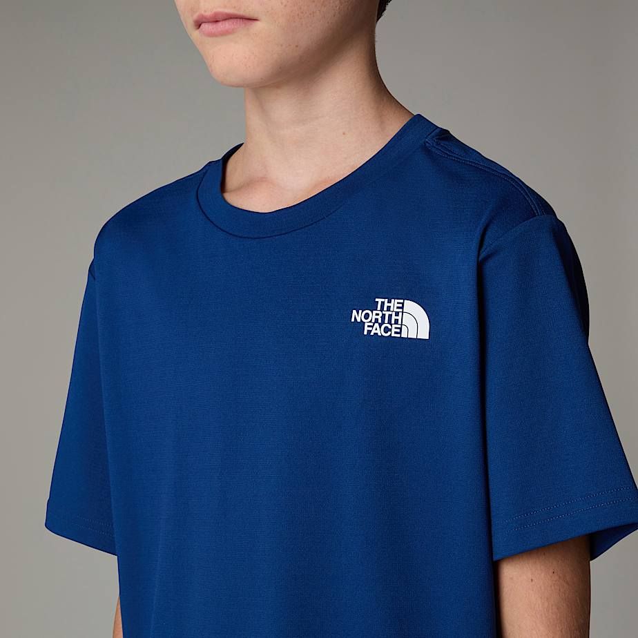 The North Face | T-shirt 24/7 Junior Astate Blue - Fabbrica Ski Sises