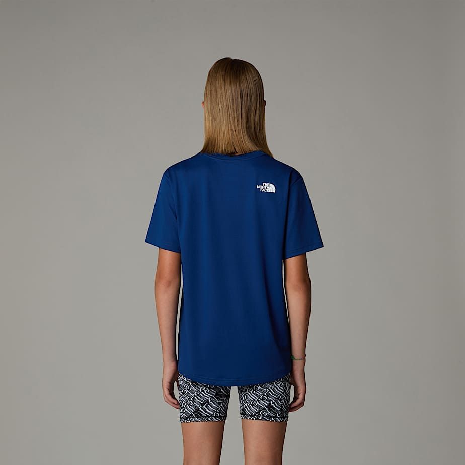 The North Face | T-shirt 24/7 Junior Astate Blue - Fabbrica Ski Sises