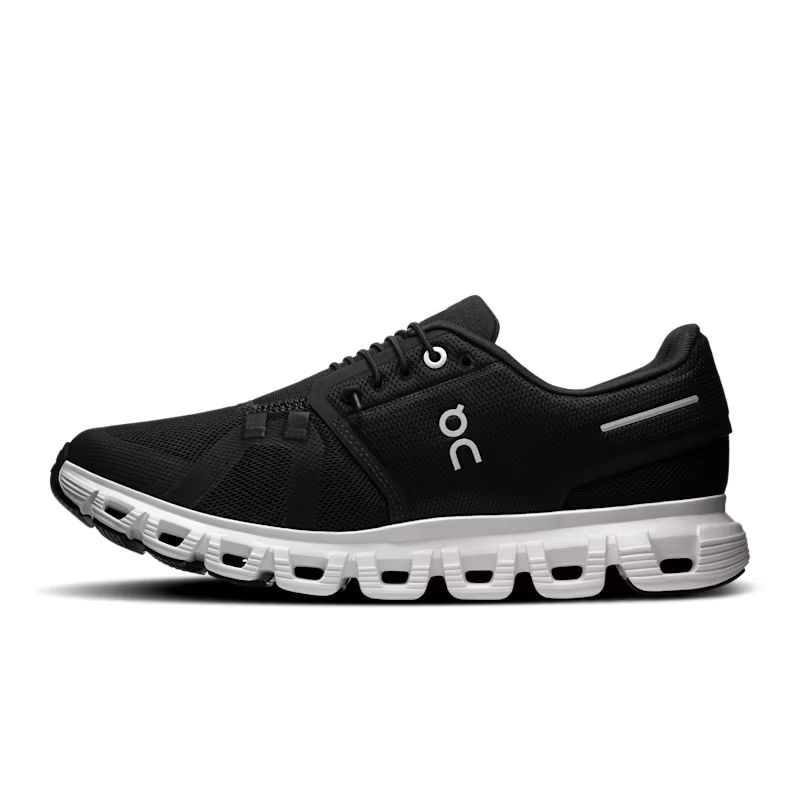 On Running | Scarpe Cloud 6 Donna Black/White - Fabbrica Ski Sises